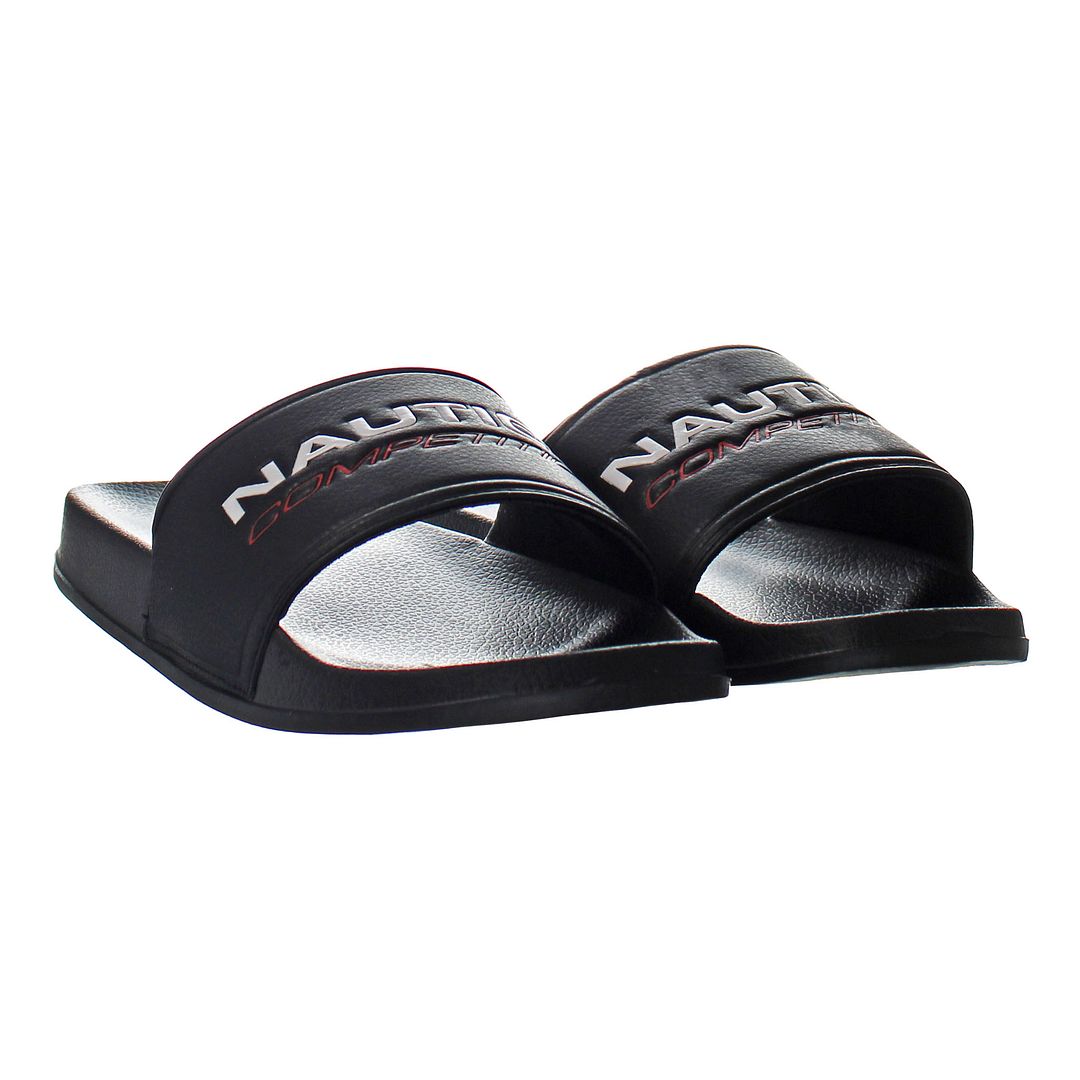 Nautica Grappo Black Flip-Flops för herrar – bild 2