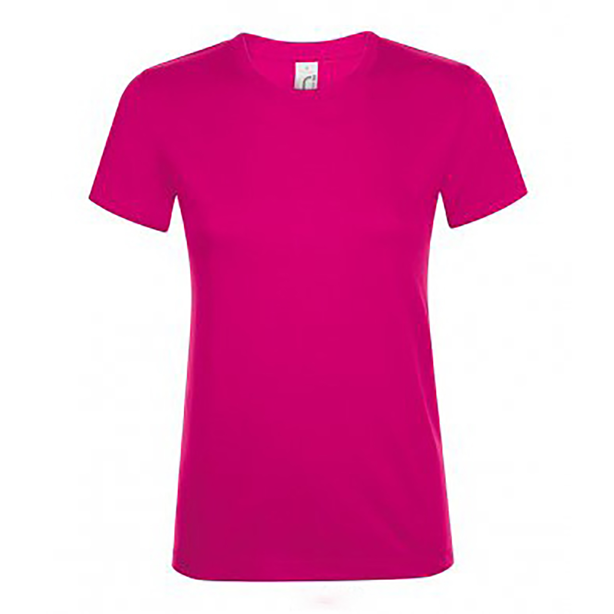Sols Damen/Damen Regent T-Shirt Mit Kurzen Ärmeln (Fuchsia)
