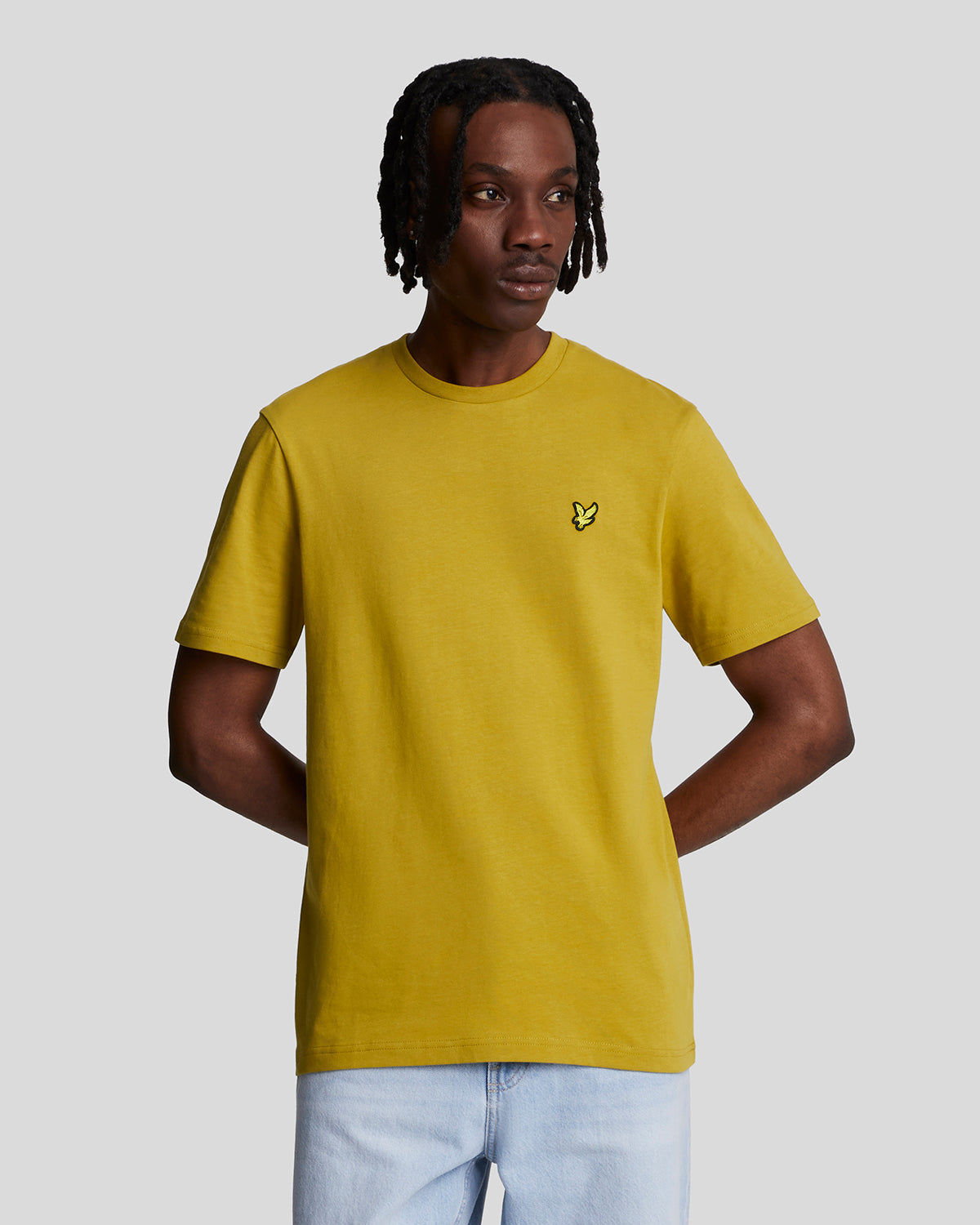 Thumbnail - Lyle & Scott � Einfarbiges T-Shirt in Gelb