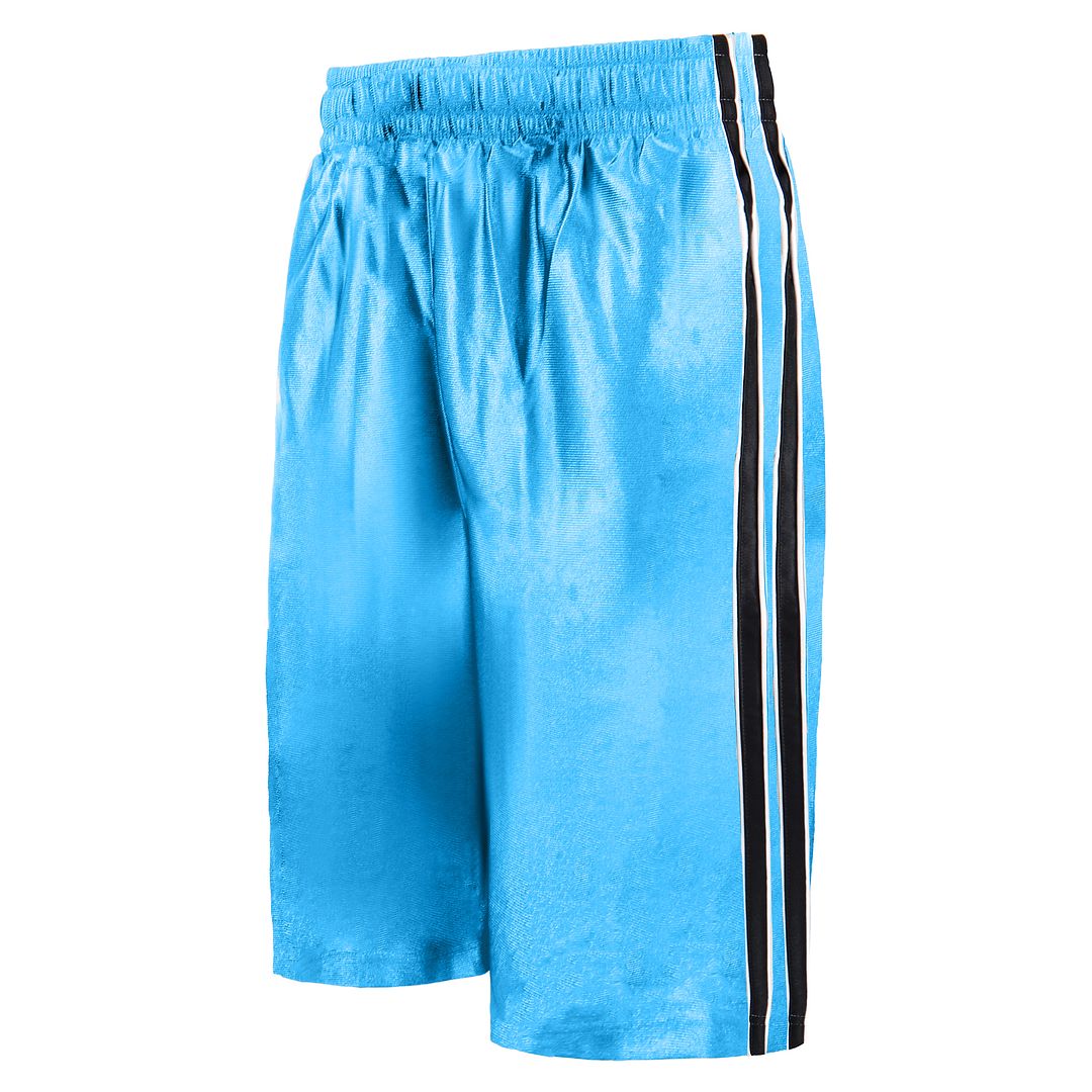 CONVER Logo Shorts för herrar, blå/svart – bild 2