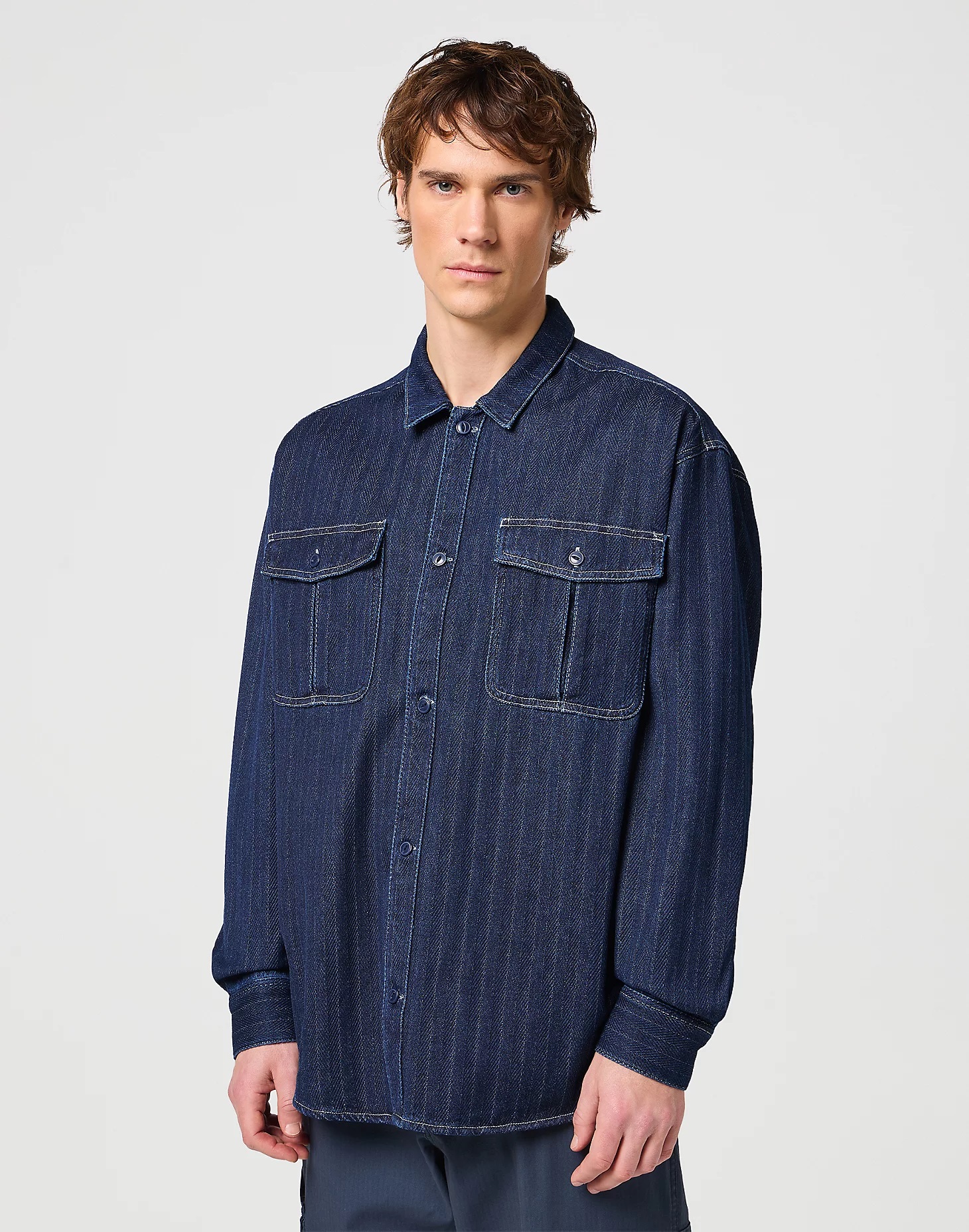 Thumbnail - Wrangler - CASEY JONES UTILITY SHIRT INDIGO