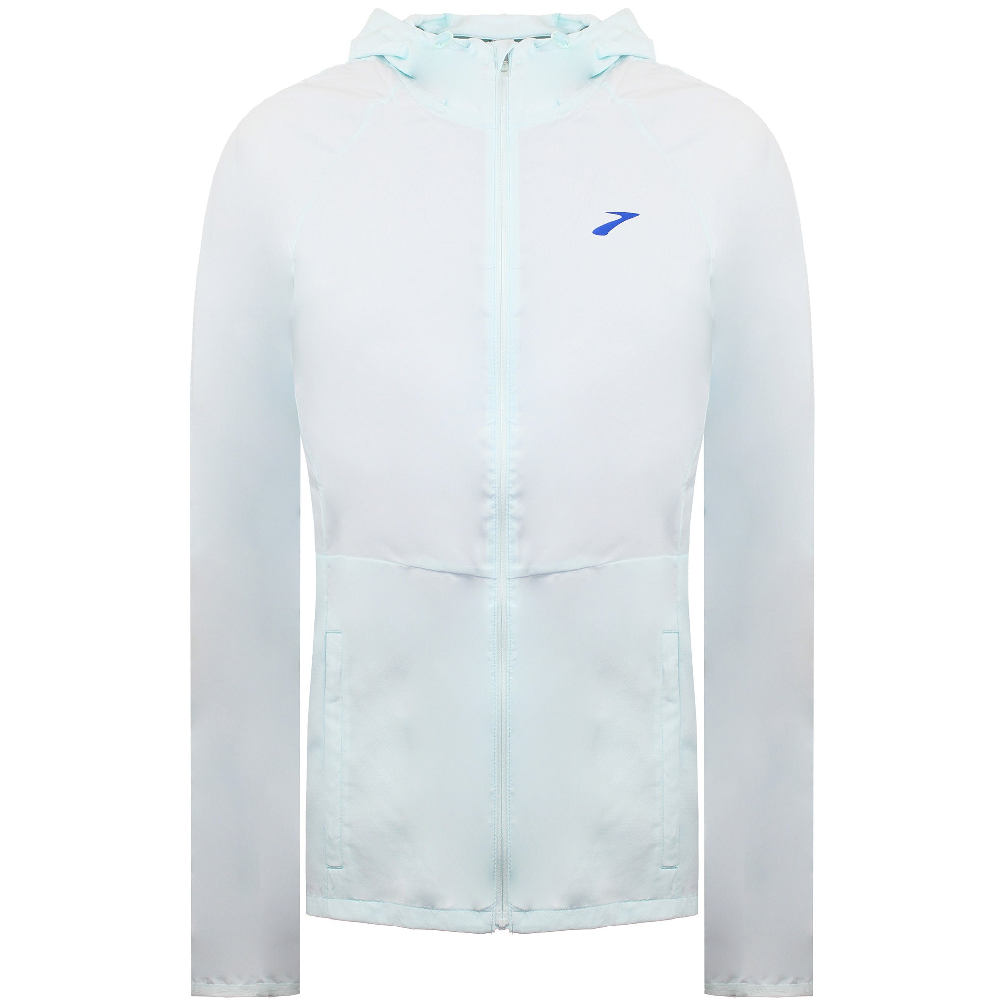 Thumbnail - Brooks Canopy Damen Hellblaue Laufjacke