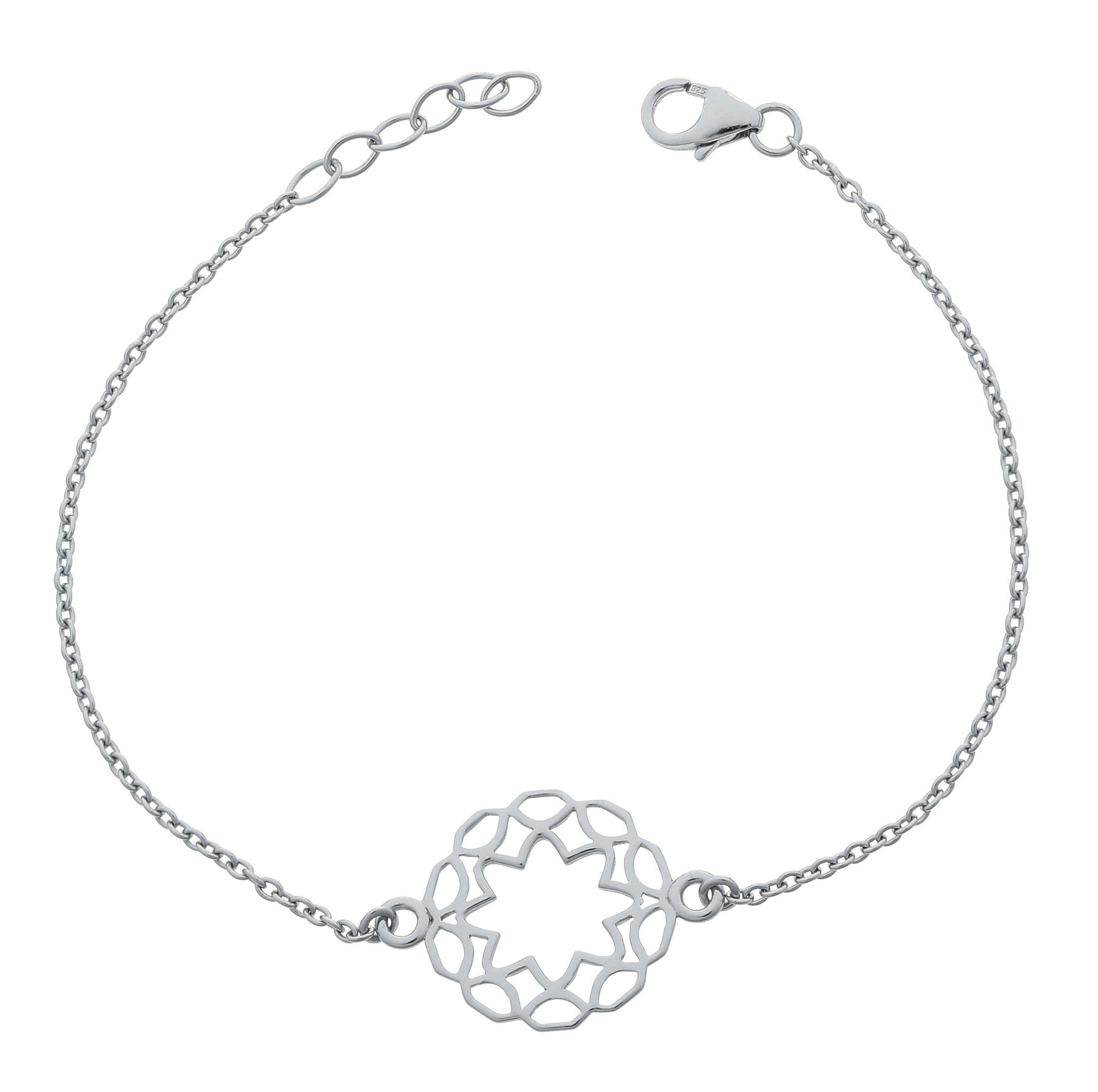 Orphelia 'Jasmine' Damen-Armband aus 925er Sterlingsilber – Silber ZA-7076