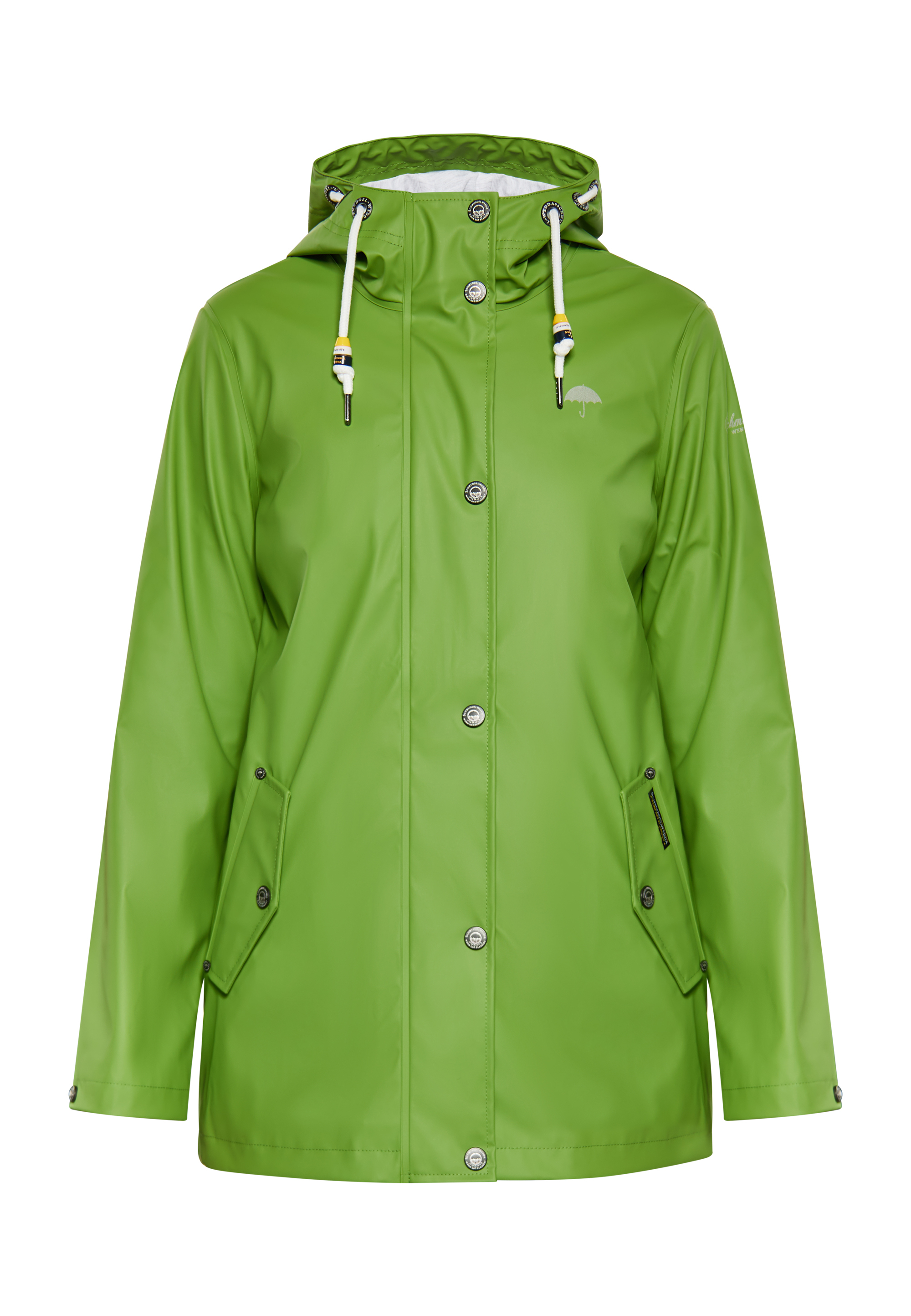 Thumbnail - Schmuddelwedda Regenjacke Damen hellgrün