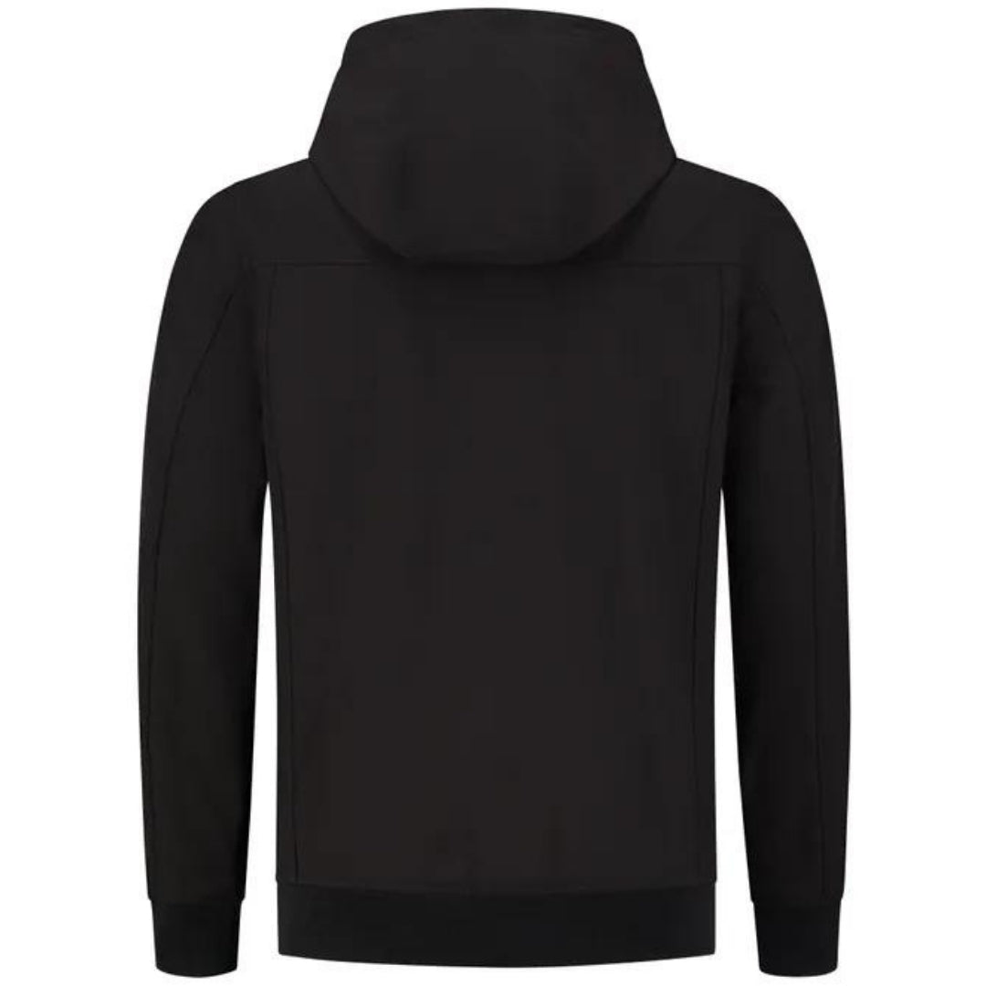 Branded Jet Black Softshell Jacket 2
