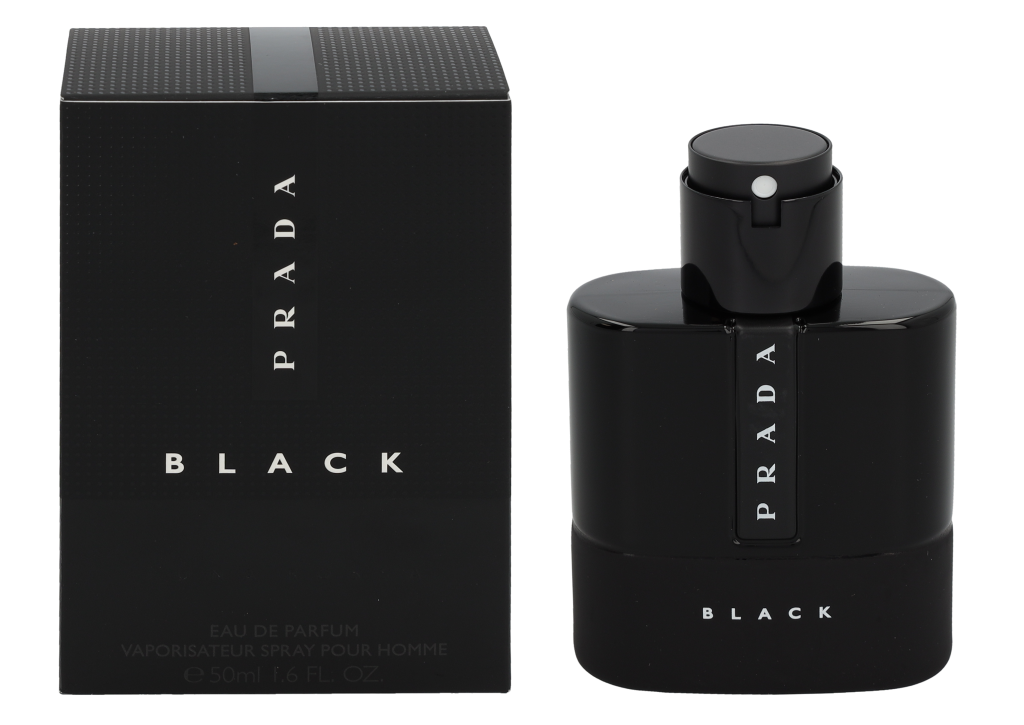 Prada Mens Luna Rossa Black Edp Spray 50ml - One Size