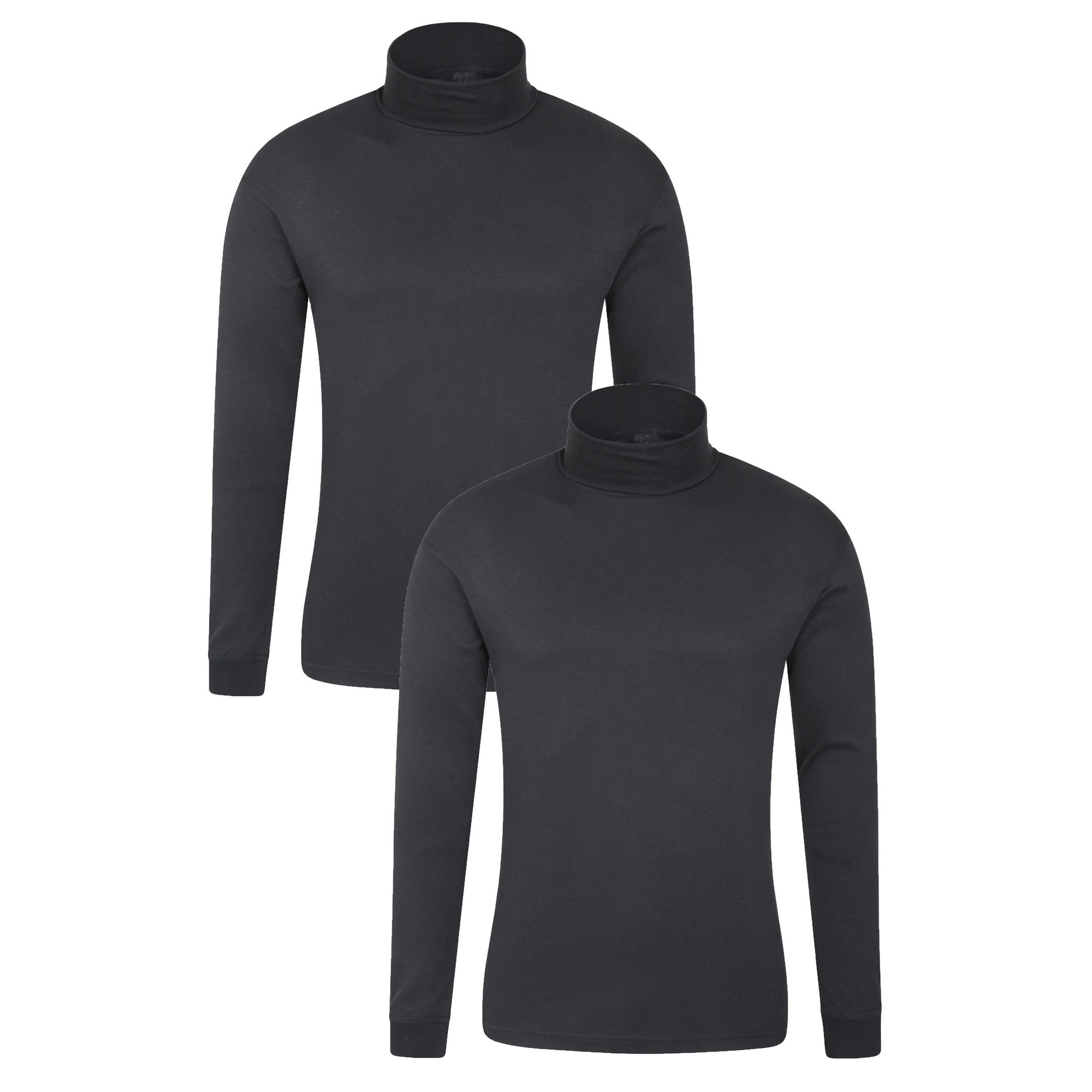 Thumbnail - Mountain Warehouse Herren Meribel Thermal Top (2er Pack) (Schwarz)