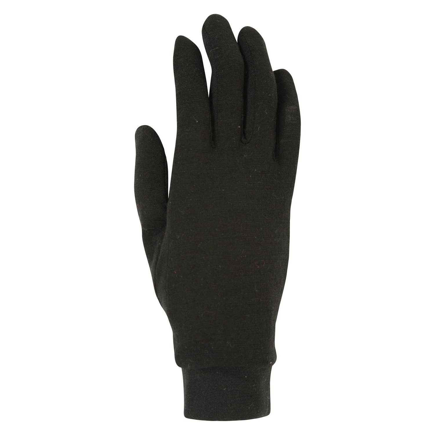 Thumbnail - Mountain Warehouse Herren Merinowolle Basisschicht Handschuhe (Schwarz)