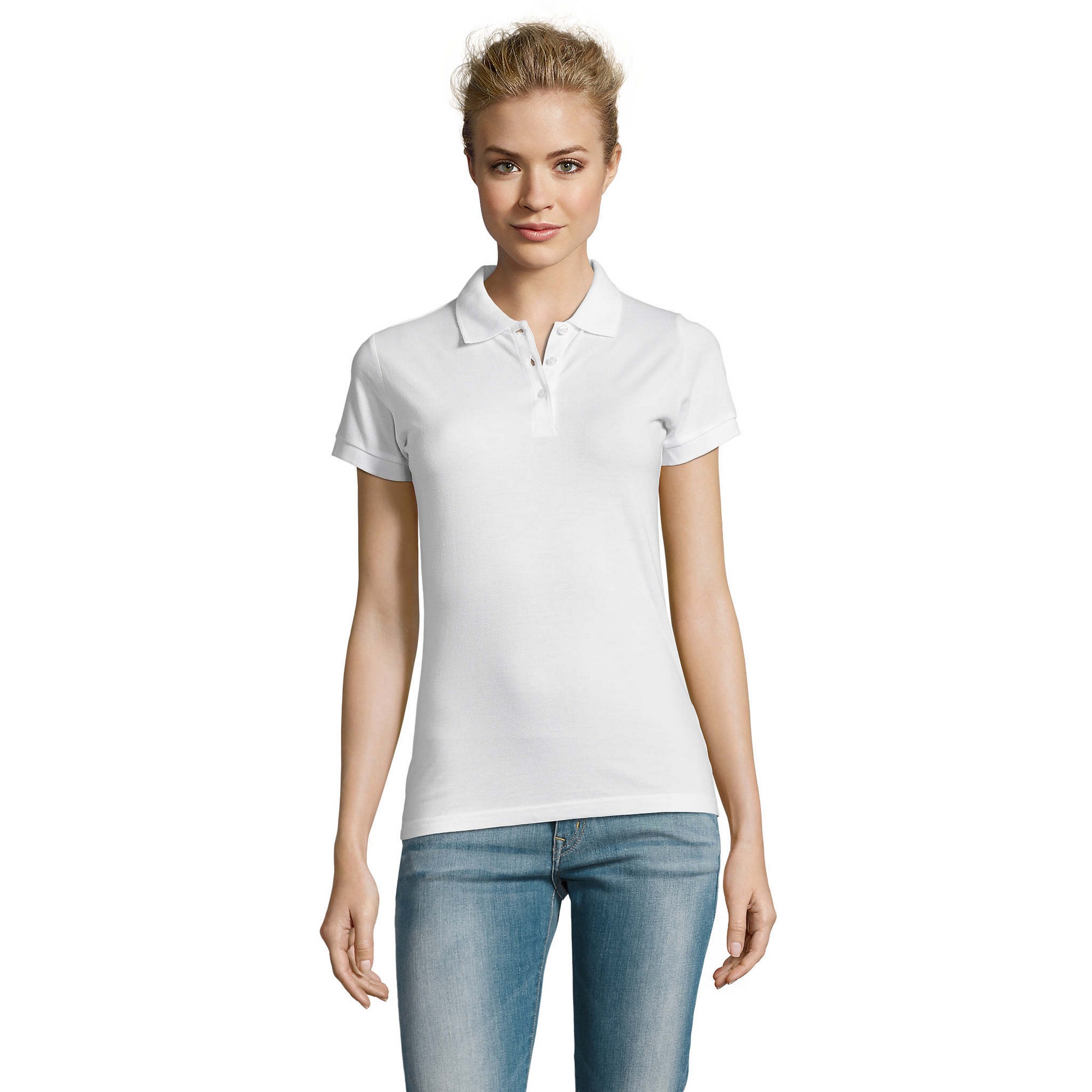 Thumbnail - SOLS - "Perfect" Poloshirt für Damen (Weiß)