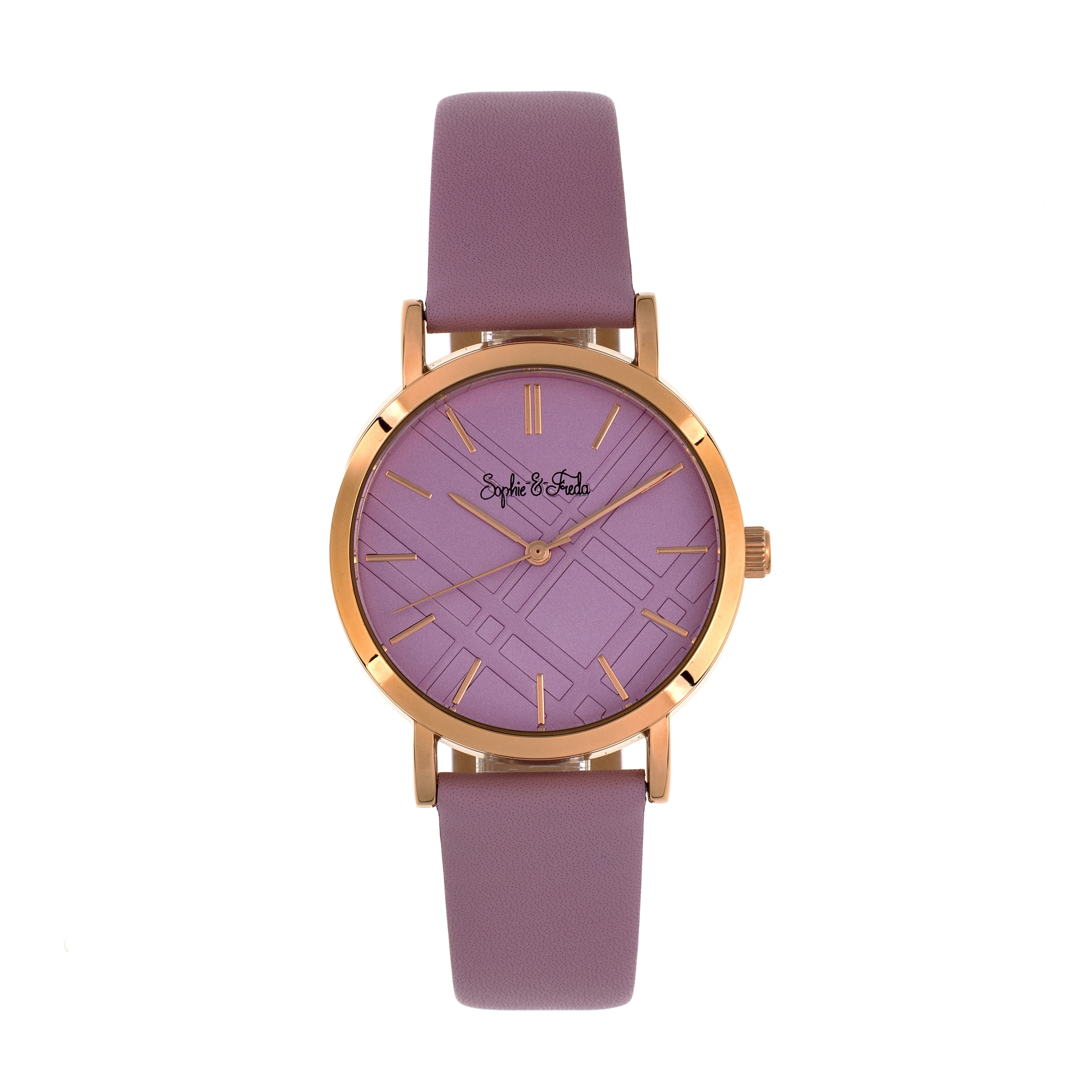 Thumbnail - Montre à bracelet en cuir Sophie et Freda Budapest