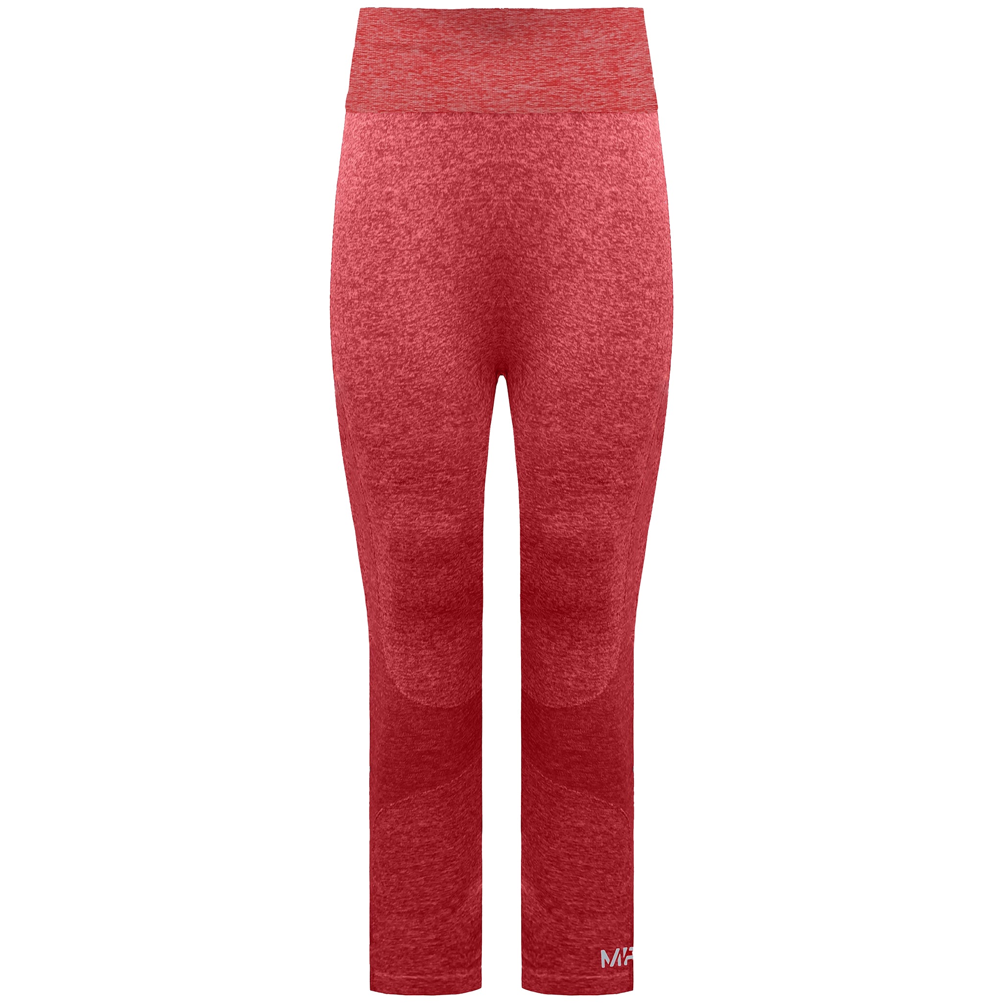 Thumbnail - MyProtein Curve Damen Rote Hochgeschnittene 3/4 Leggings