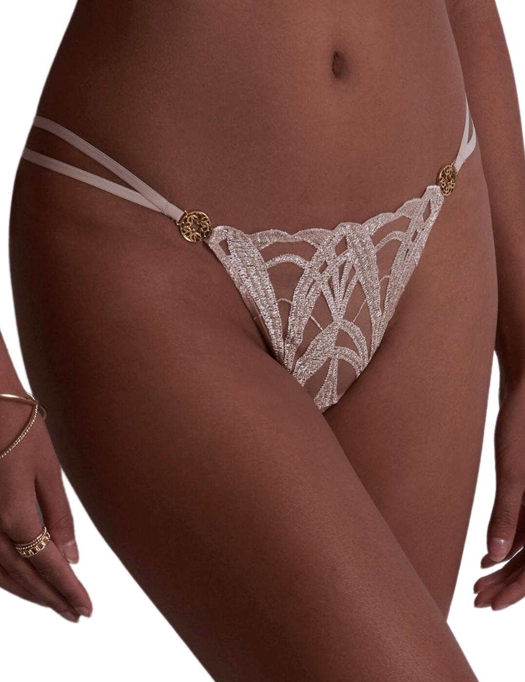 Aubade Womens My Desire Hipster Brief – Metallic Polyamide – Size X-Large