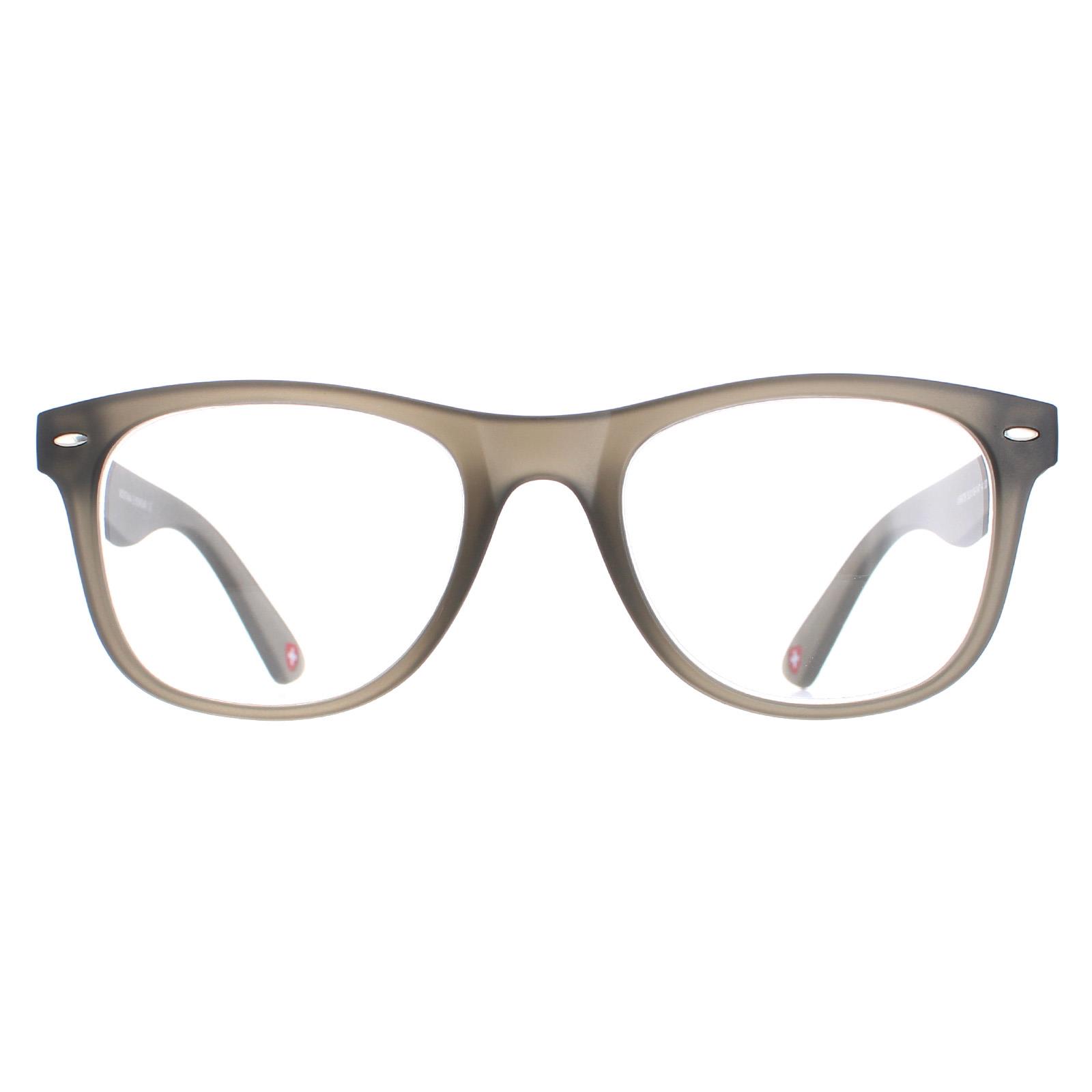 Montana Square Unisex Grey Glasses - One Size