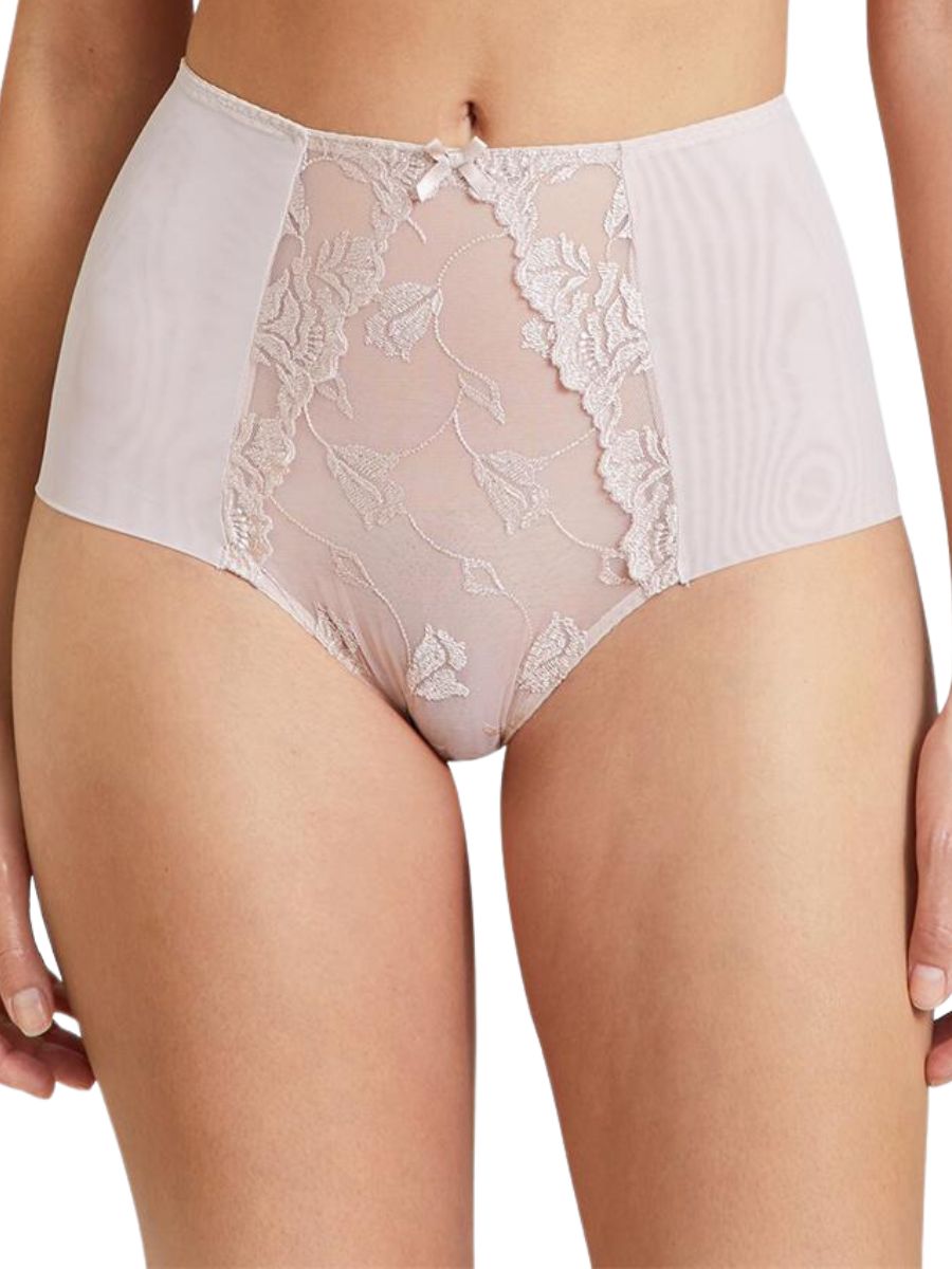 Aubade Womens Softessence High Waist Brief – Beige – Size 2XL