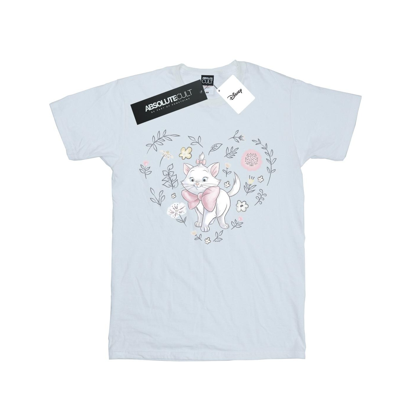 Thumbnail - Disney - "The Aristocats" T-Shirt für Mädchen (Weiß)