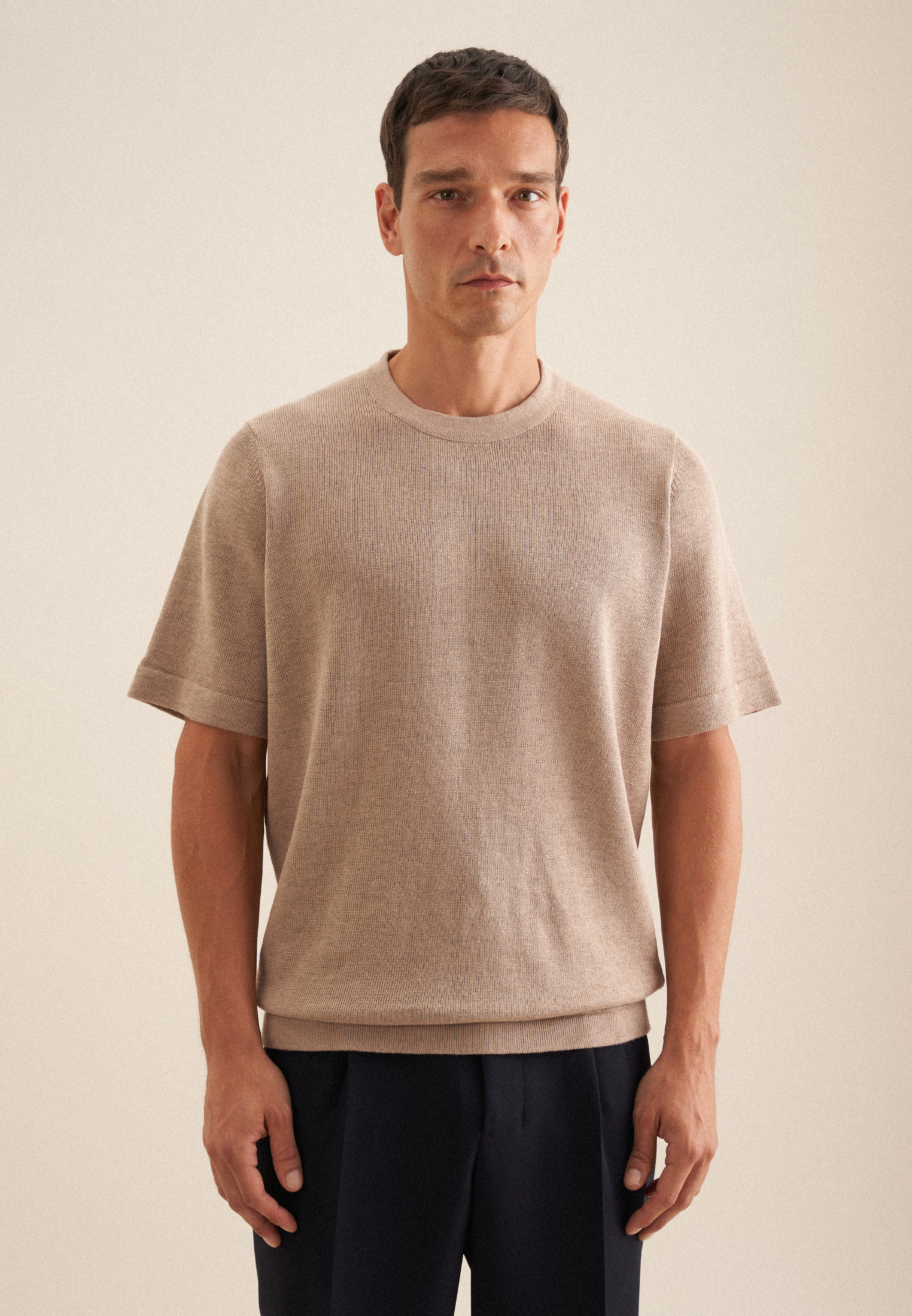 Thumbnail - T-Shirt Herren Beige