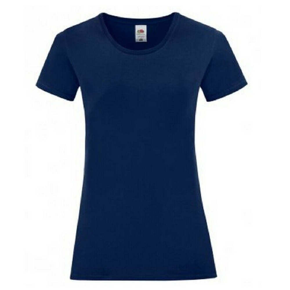 Thumbnail - Fruit of the Loom Damen/Damen Iconic 150 T-Shirt (Navy)