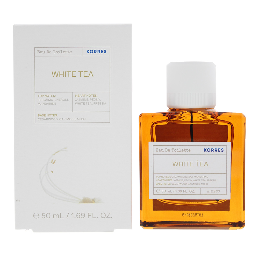 Korres Unisex White Tea Eau De Toilette 50ml - Pink - One Size