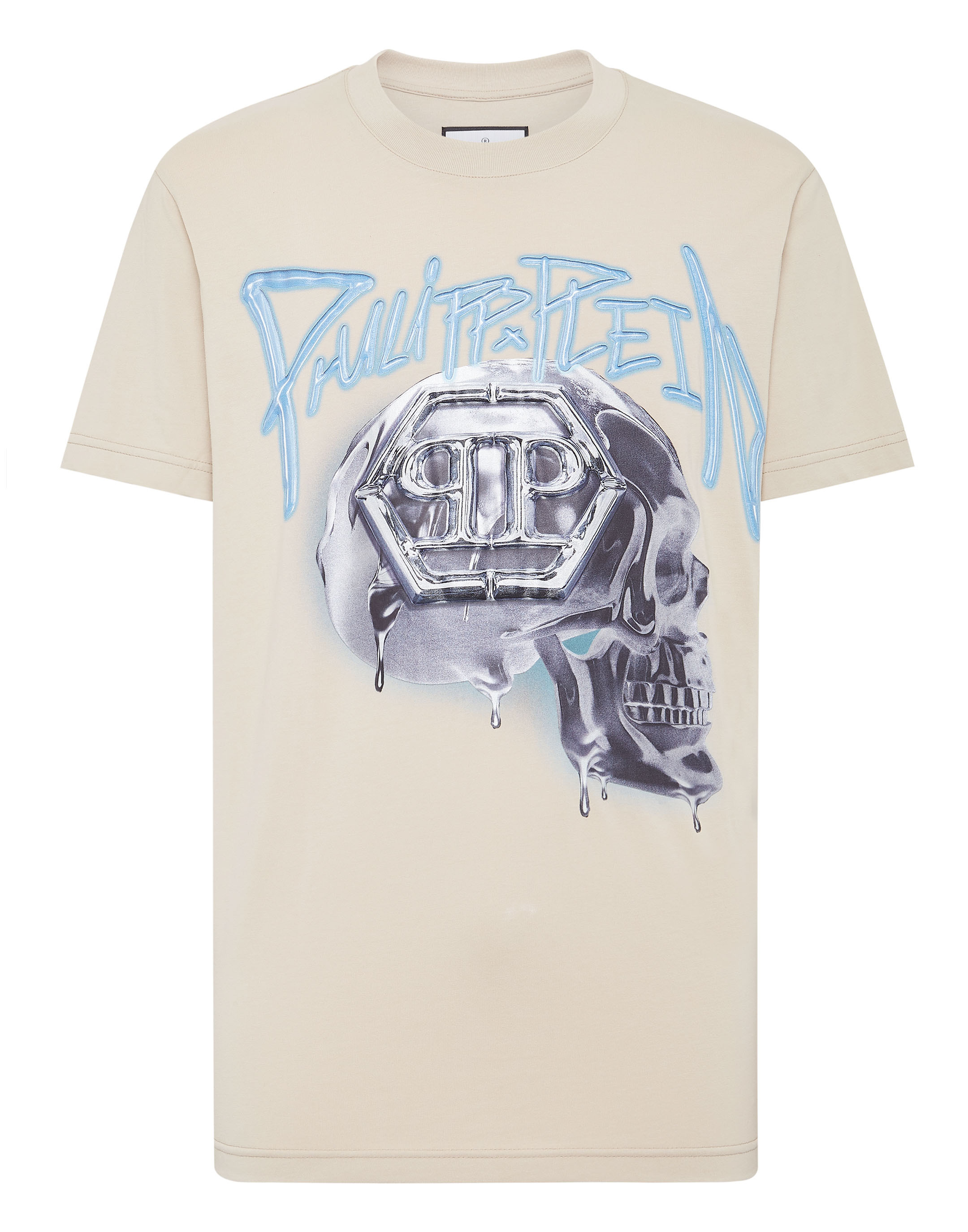 Philipp Plein T-shirt Rund Hals Dödskalle herr – bild 2