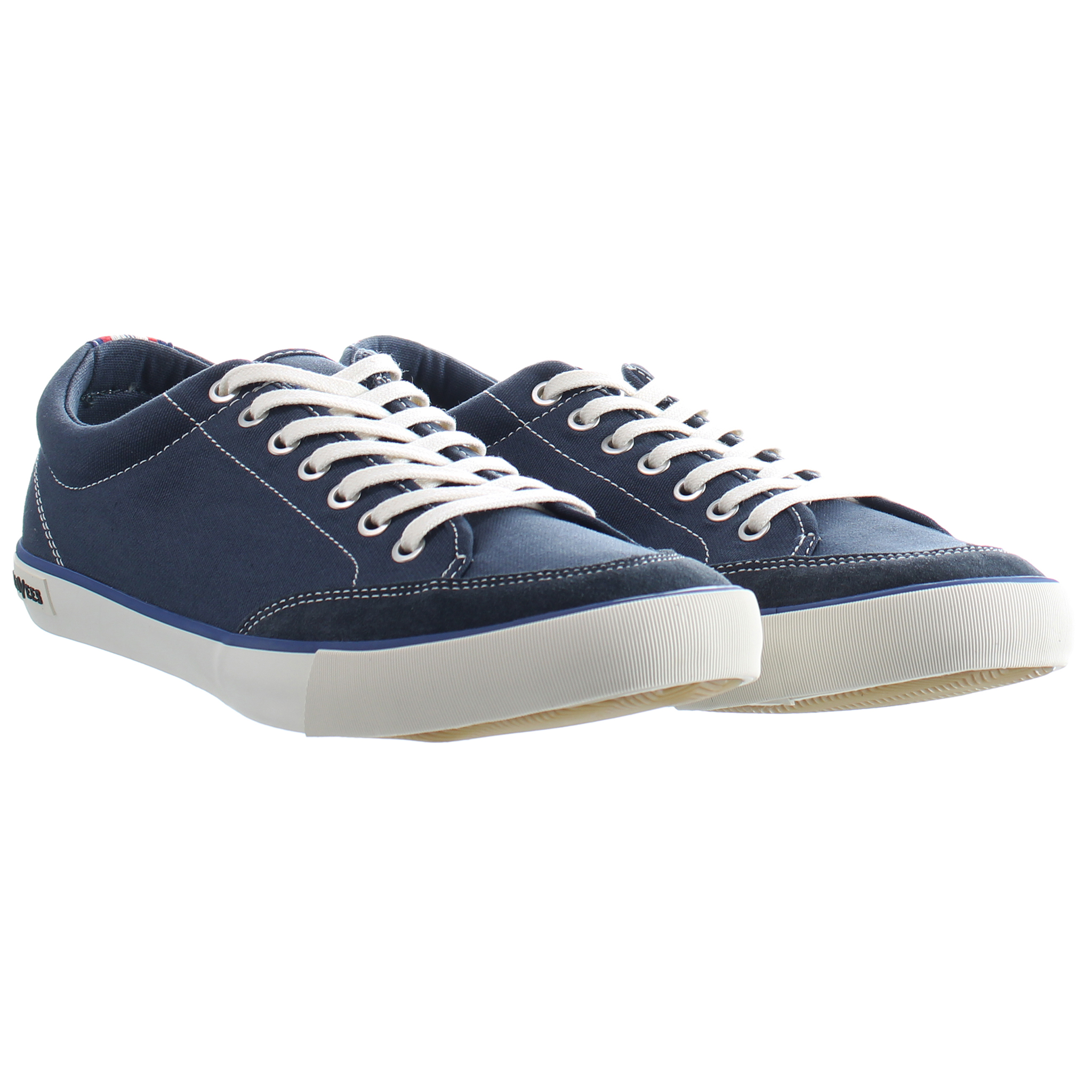 Seavees Westwood Blå Plimsolls för herrar låga sneakers – bild 2