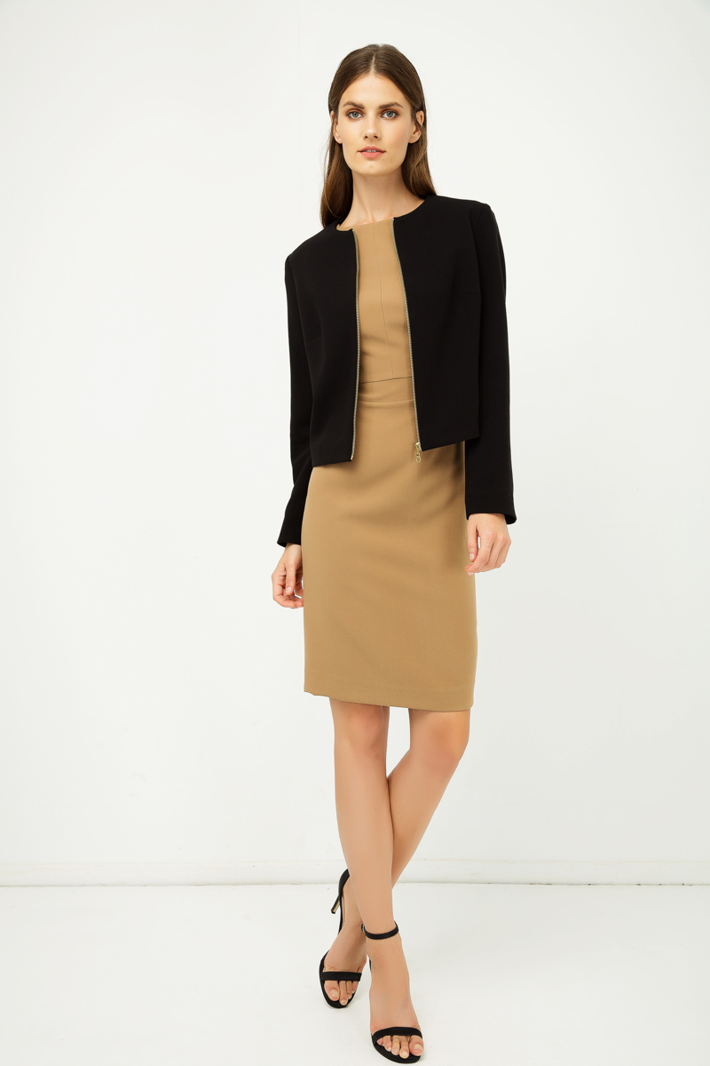 Thumbnail - Langärmelige gerade Jacke