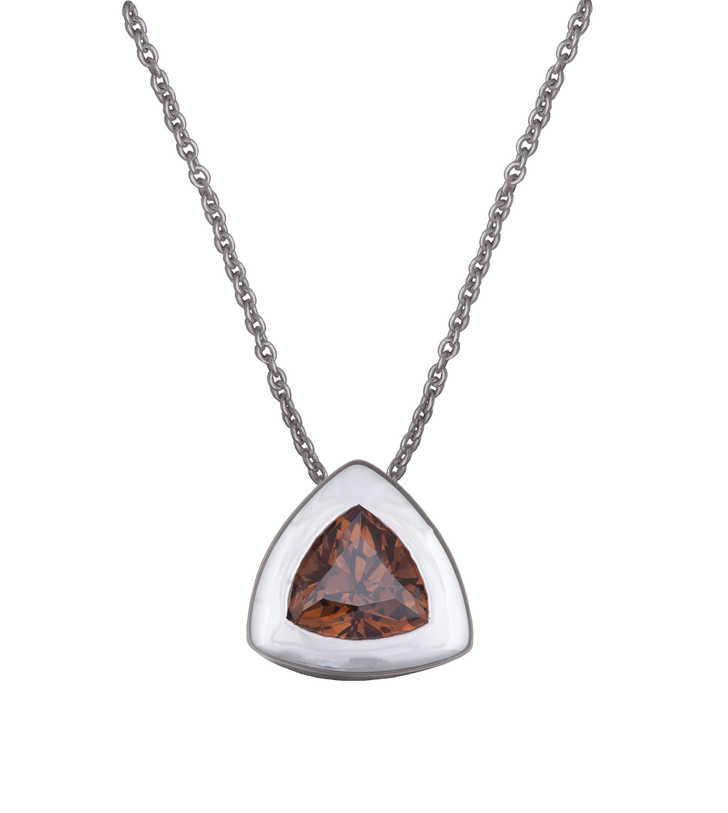 Orphelia Damen-Kette aus 925er Sterlingsilber mit Anhänger – Silber ZH-4567