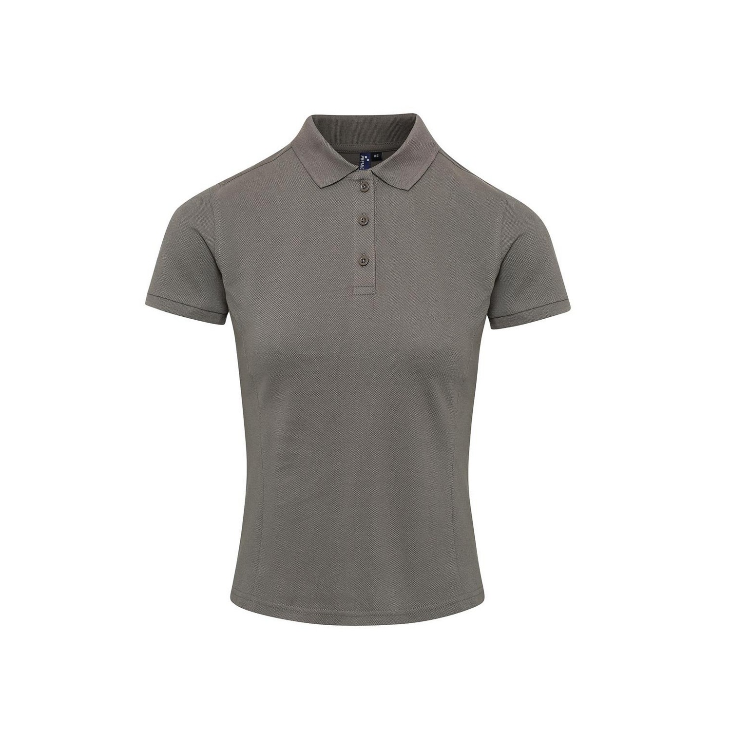 Thumbnail - Premier - Poloshirt für Damen (Dunkelgrau)