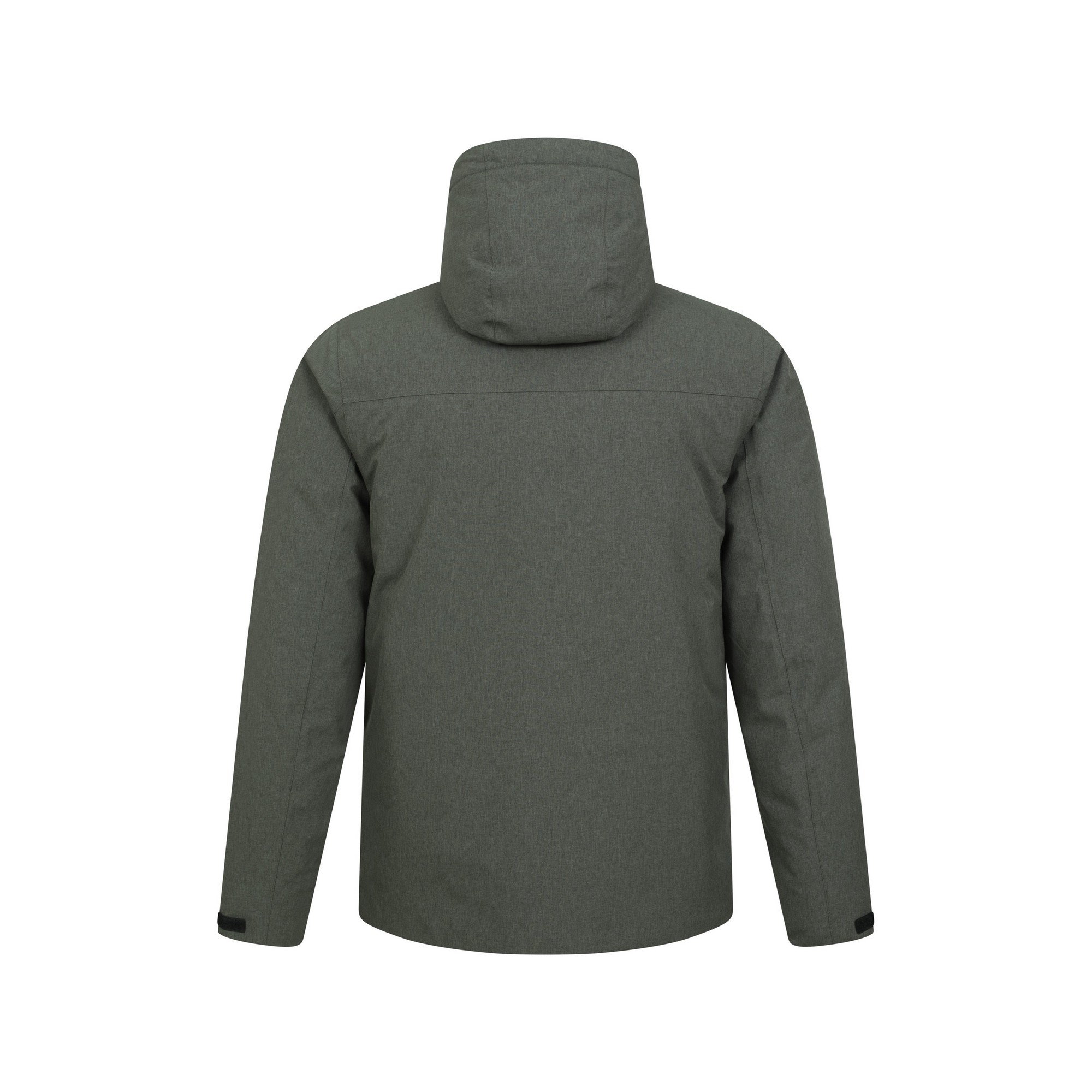 Mountain Warehou Mens Tempest Vattentät Vadderad Jacka (Khaki Grön) herr – bild 2