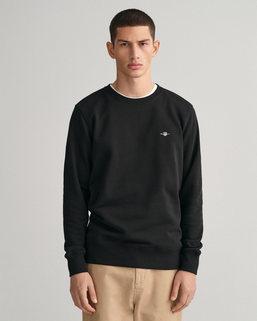 Thumbnail - Gant Regular Shield C-Neck Sweat Sweatshirt
