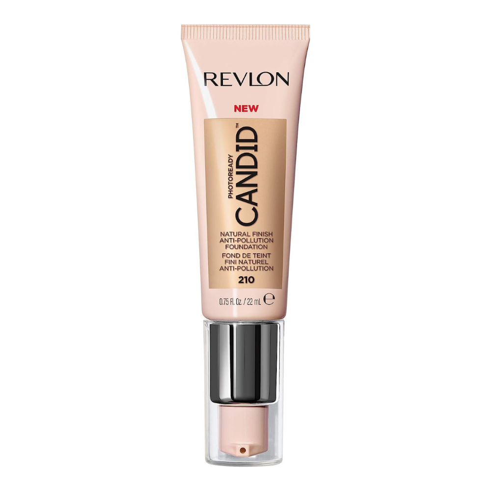 Revlon Womens Photoready Candid Natural Finish Foundation 22ml - 210 Ochre - Blue Porcelain - One Size