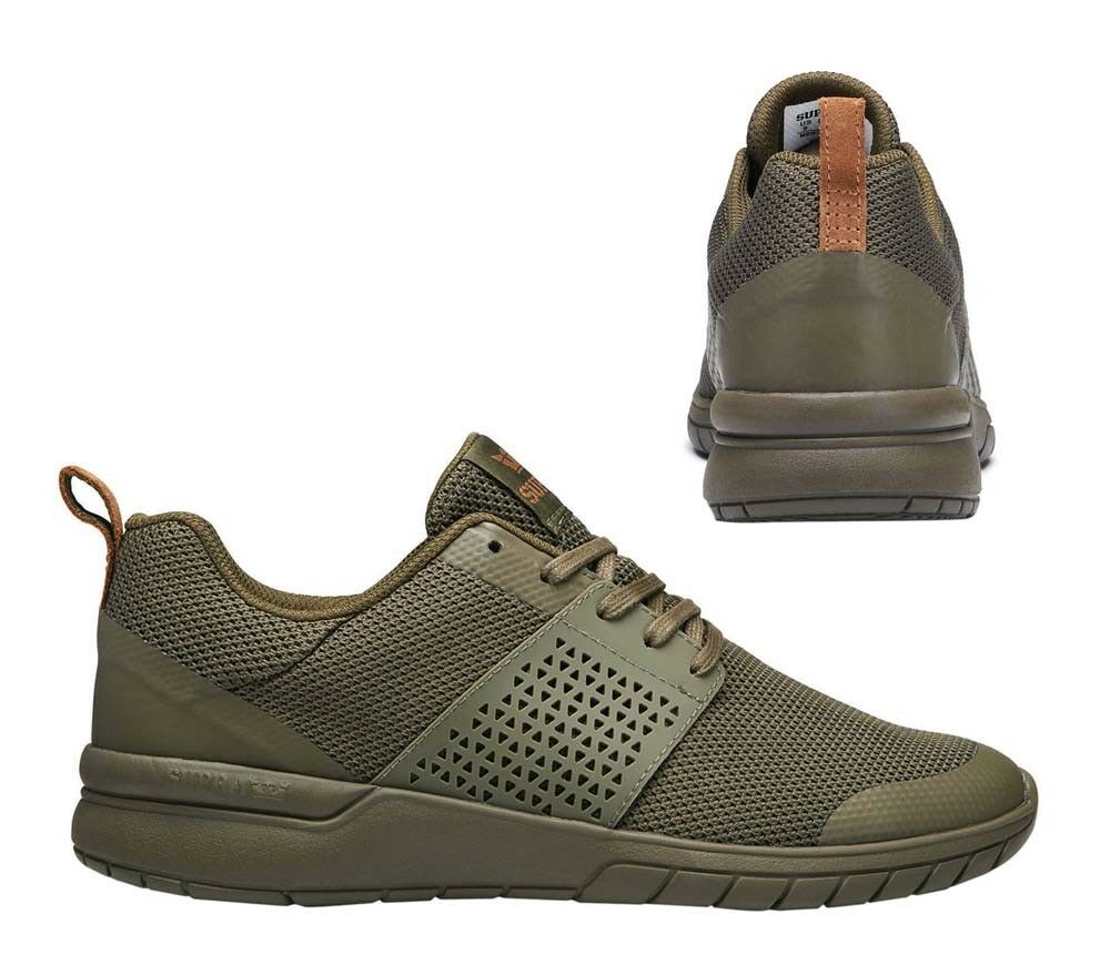 Thumbnail - Supra schere up mens lässige laufende trainer olive 05669 365 b35b