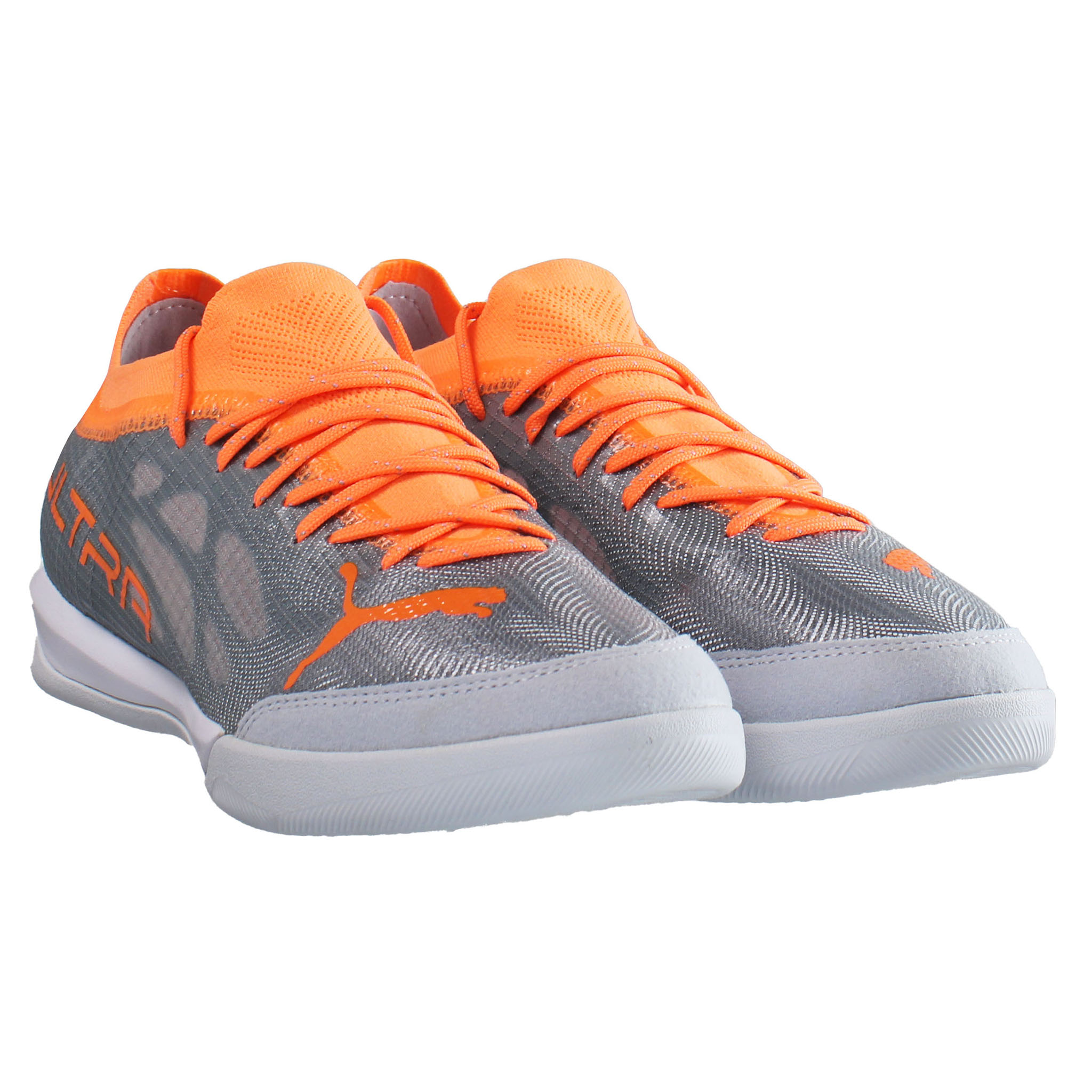 Puma Ultra 1.4 Pro Court IC Silver Fotbollsskor för herrar – bild 2