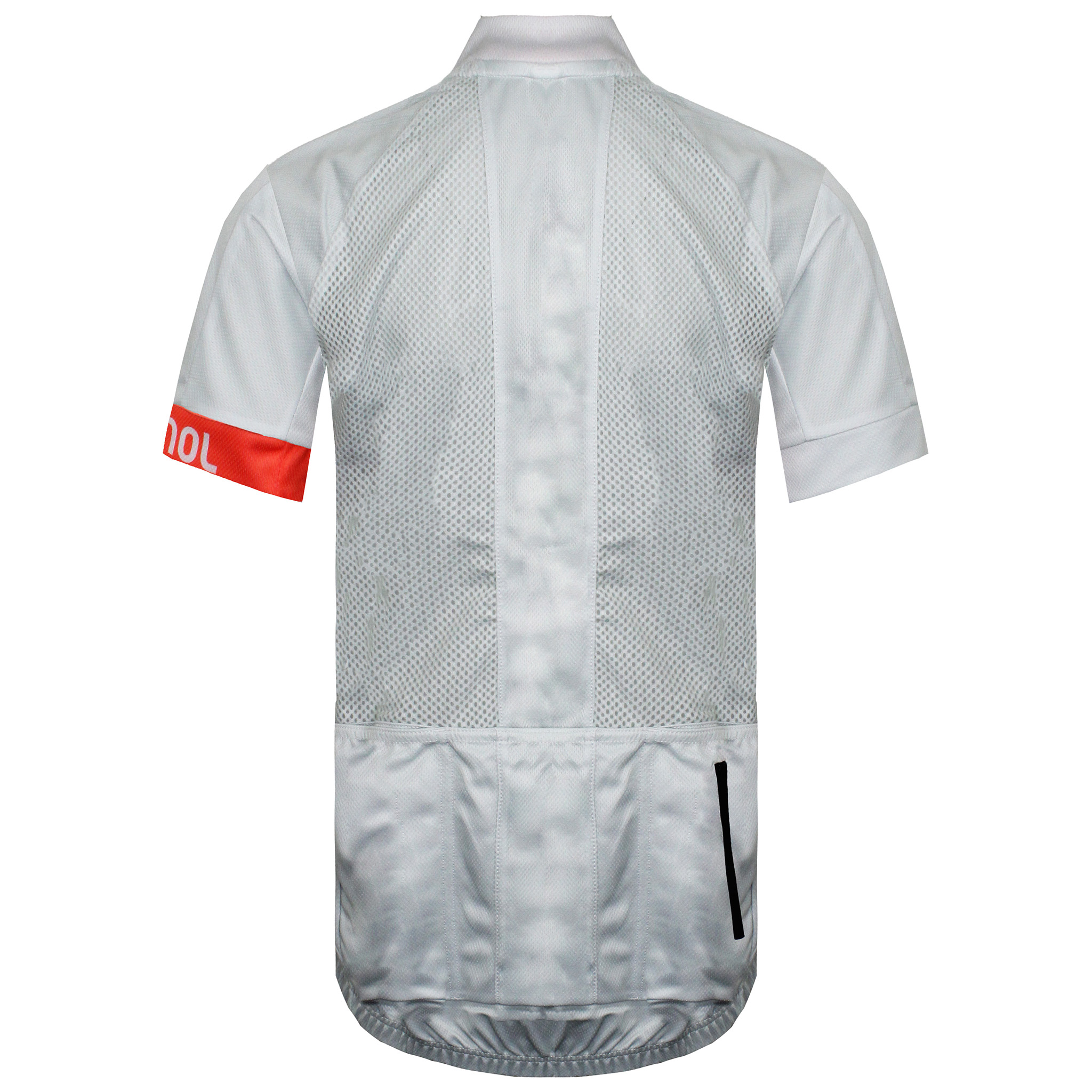 ROSSIGNOL Kortärmad Zip Up Ljusgrå Klassisk T-shirt för damer RLEWY13 225 – bild 2