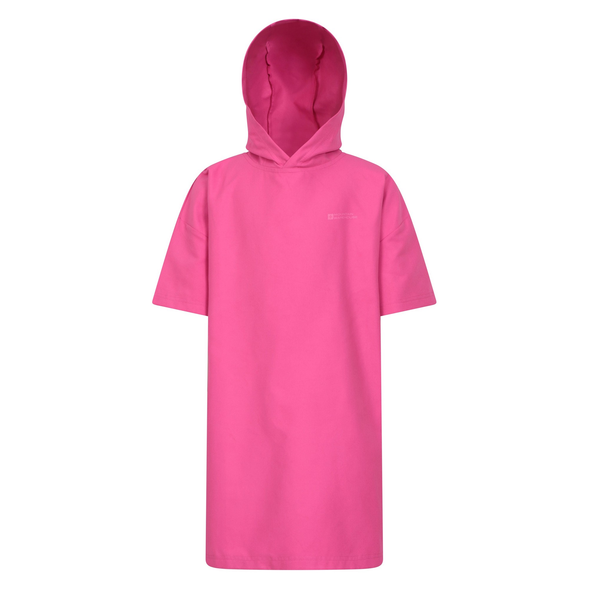 Mountain Warehouse Childrens Unisex Childrens/Kids Lagoon Microfibre Hooded Towel (Pink) – Size Small