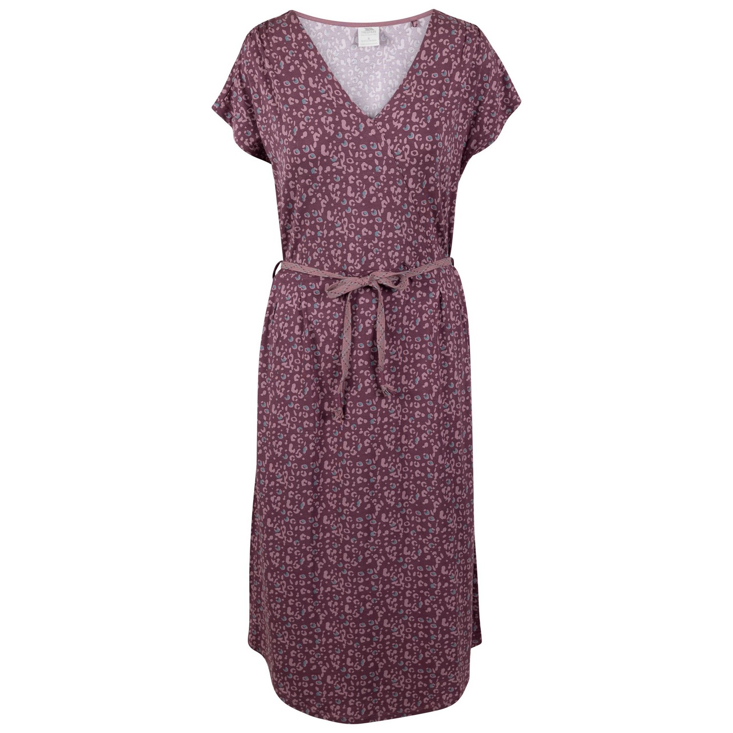 Trespass Dames/Dames Lynsey Jurk (Damson)