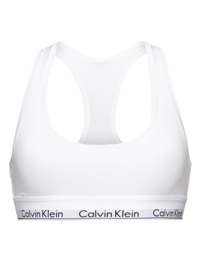 Thumbnail - 0000F3785E Calvin Klein Modern Cotton Bralette