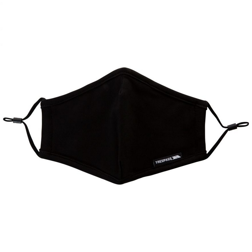 Trespass Cotton Face Mask (Black) - One Size