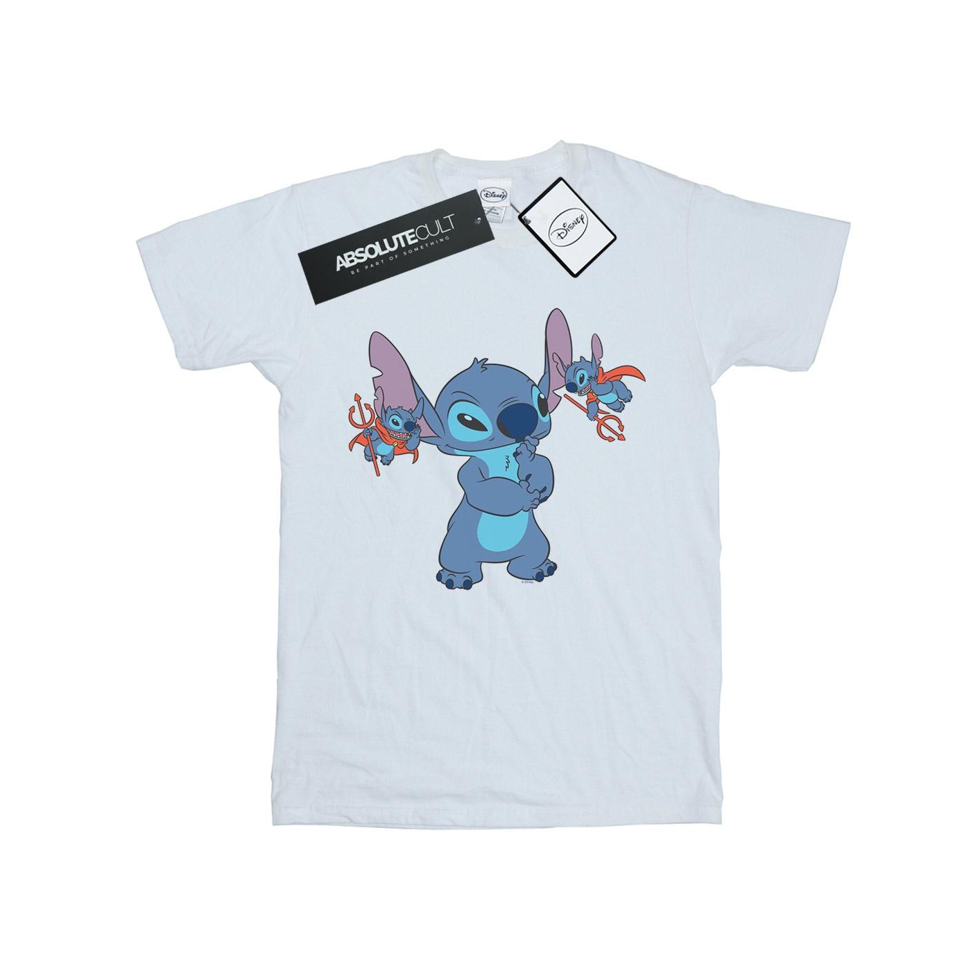 Thumbnail - Disney - "Little Devils" T-Shirt für Mädchen (Weiß)