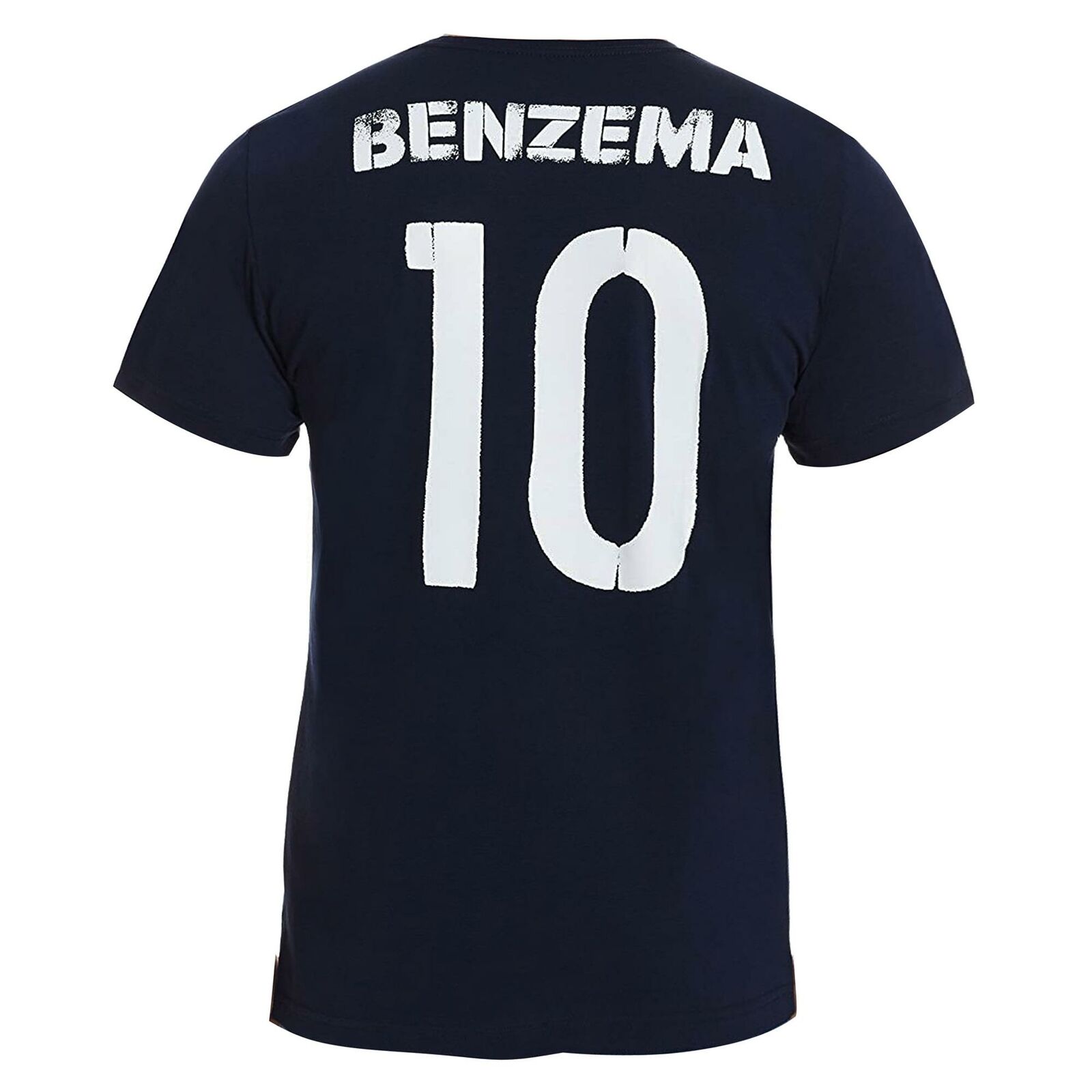 Adidas Benzema T-shirt i marinblå för herrar – bild 2