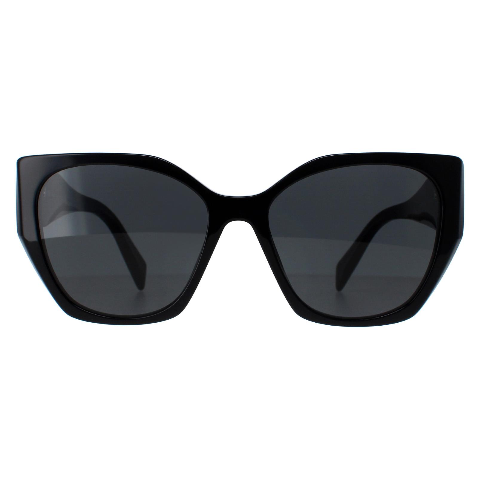 Thumbnail - Prada Square Womens Schwarz Dunkelgrau PR19ZS