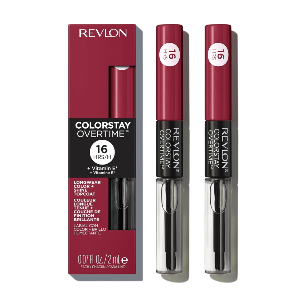 Revlon Womens 2 x Colorstay Overtime Dual Ended Lipcolor - 280 Stay Currant - One Size