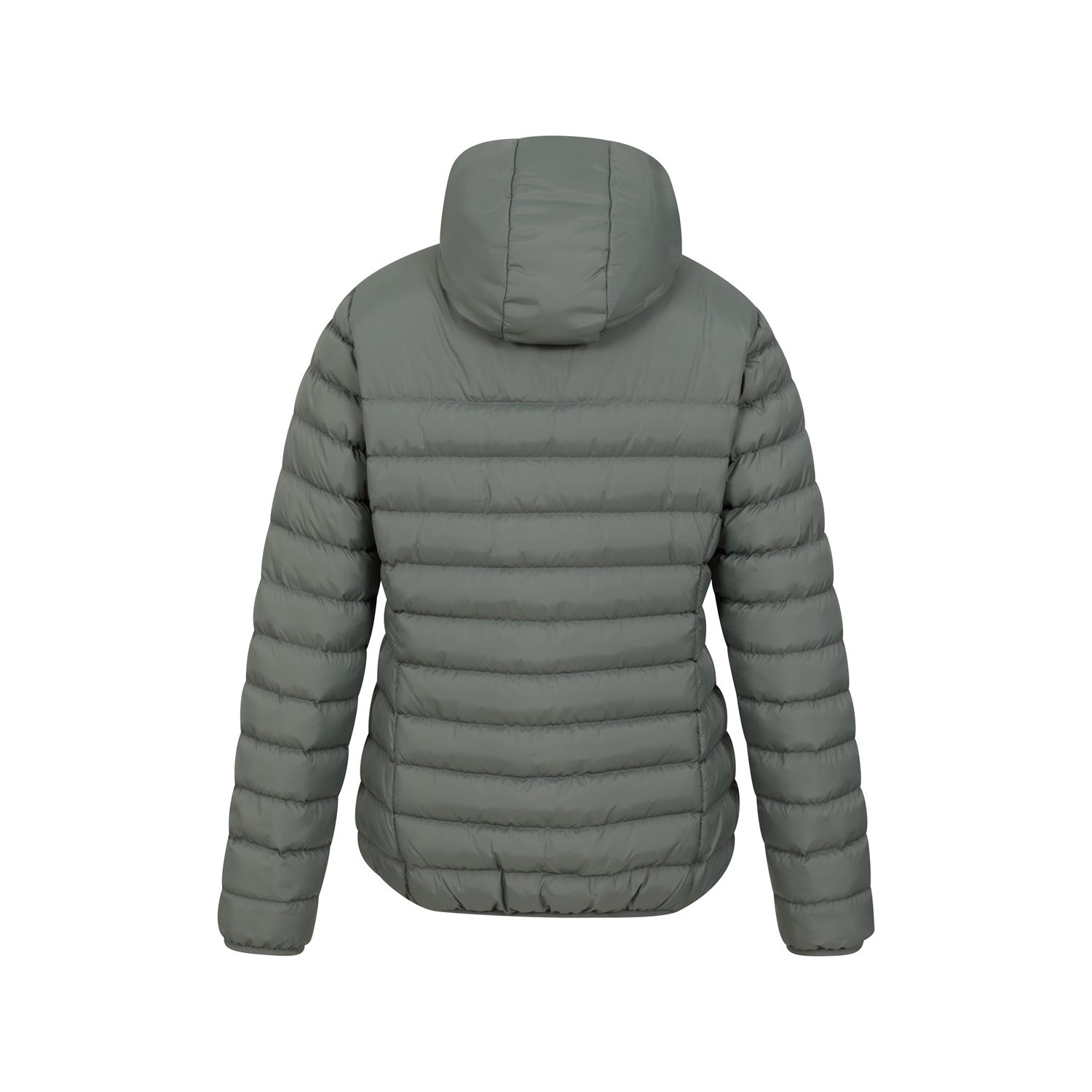 Mountain Warehou Dam/Ladies Vadderad jacka fodrad med fuskpäls (Khaki Green) – bild 2
