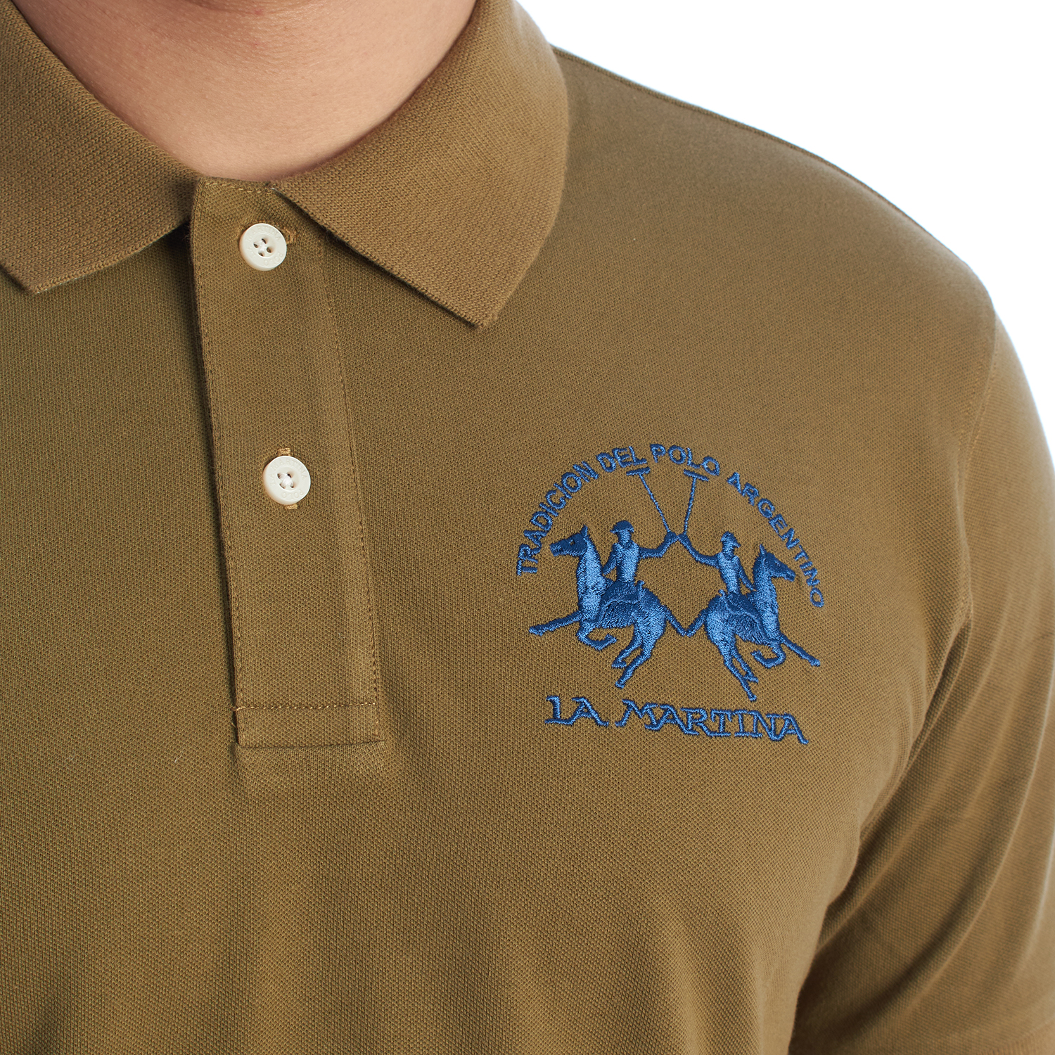 LA MARTINA Herr Regular Fit Kortärmad Polo YMP001-PK001 pikéer – bild 2
