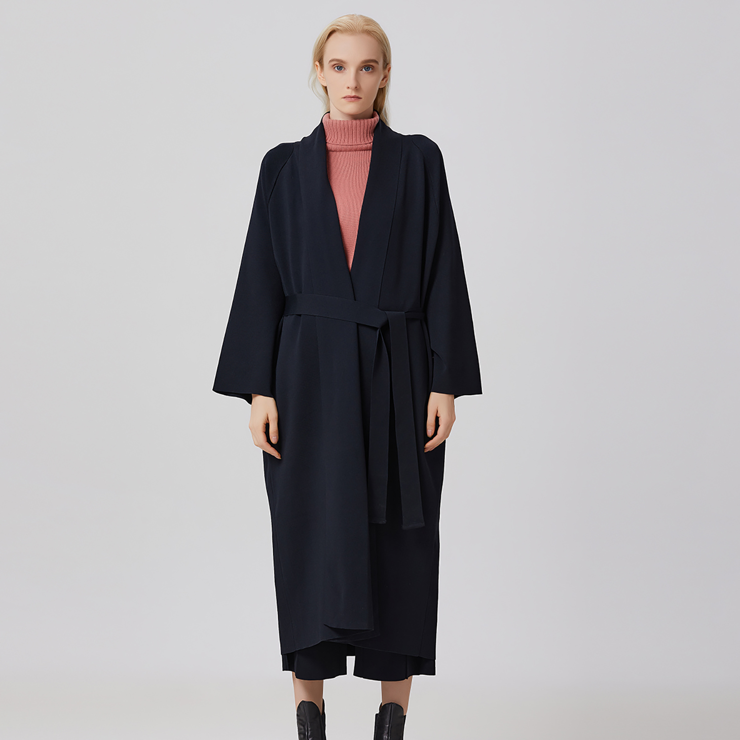 Lang Vest In Kimonostijl-image