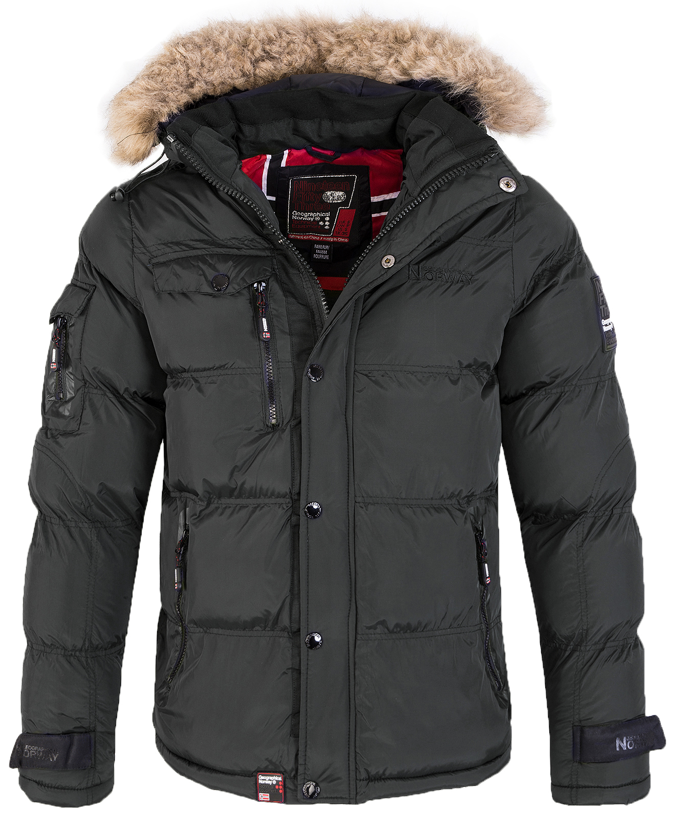 Thumbnail - Geographical Norway Jacke Anthrazit