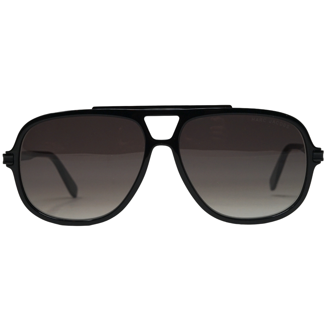 Thumbnail - Marc Jacobs Marc 468 807 HA Schwarze Sonnenbrille