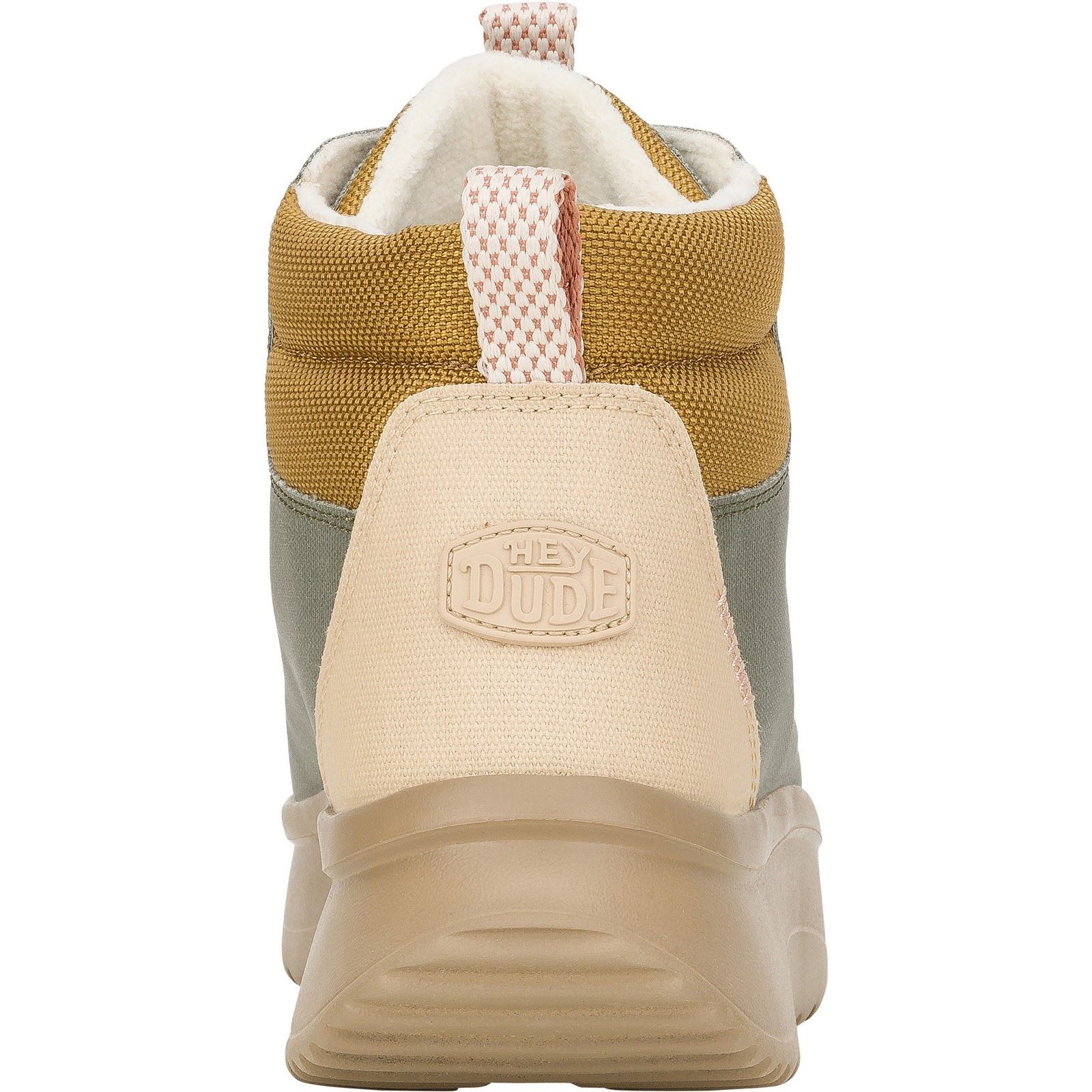 Wendy Peak Apres PU Coated Canvas Damstövlar Olive 2