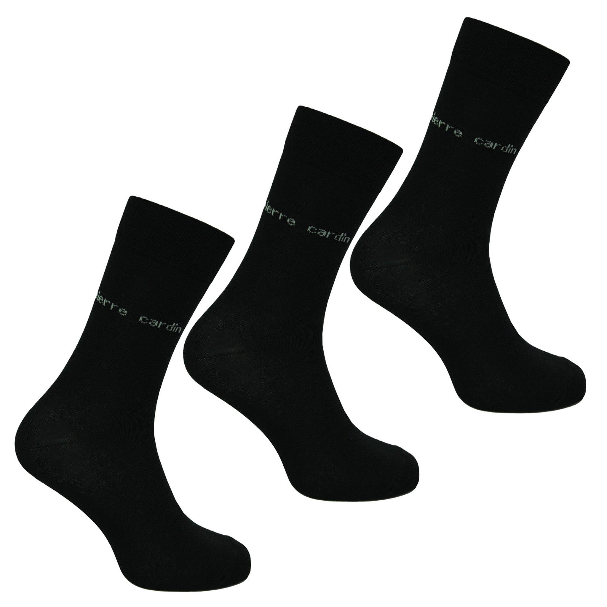 Thumbnail - Pierre Cardin Paris Schwarze Herrensocken