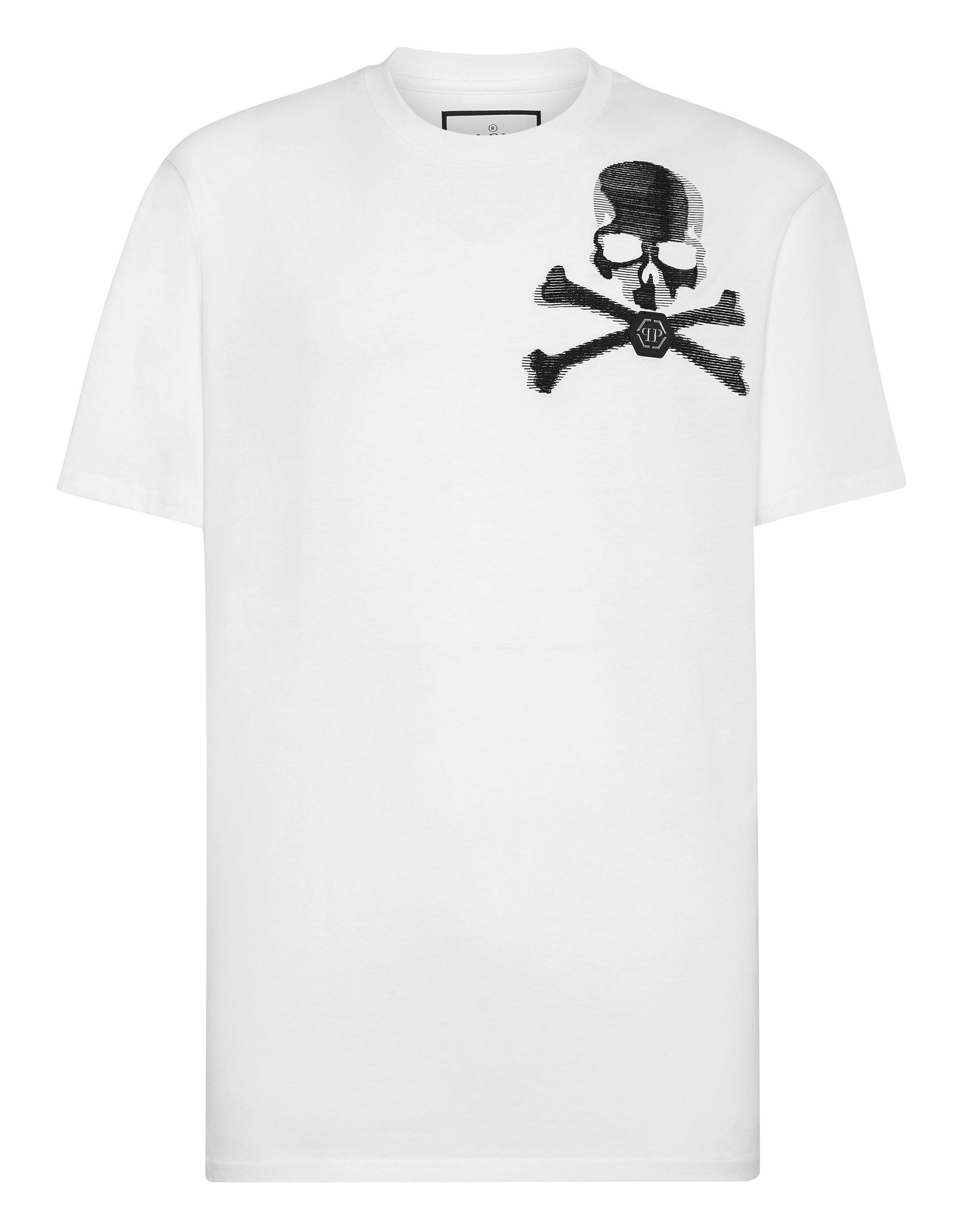 Philipp Plein T-shirt Rund Hals Skull&Bones herr – bild 2