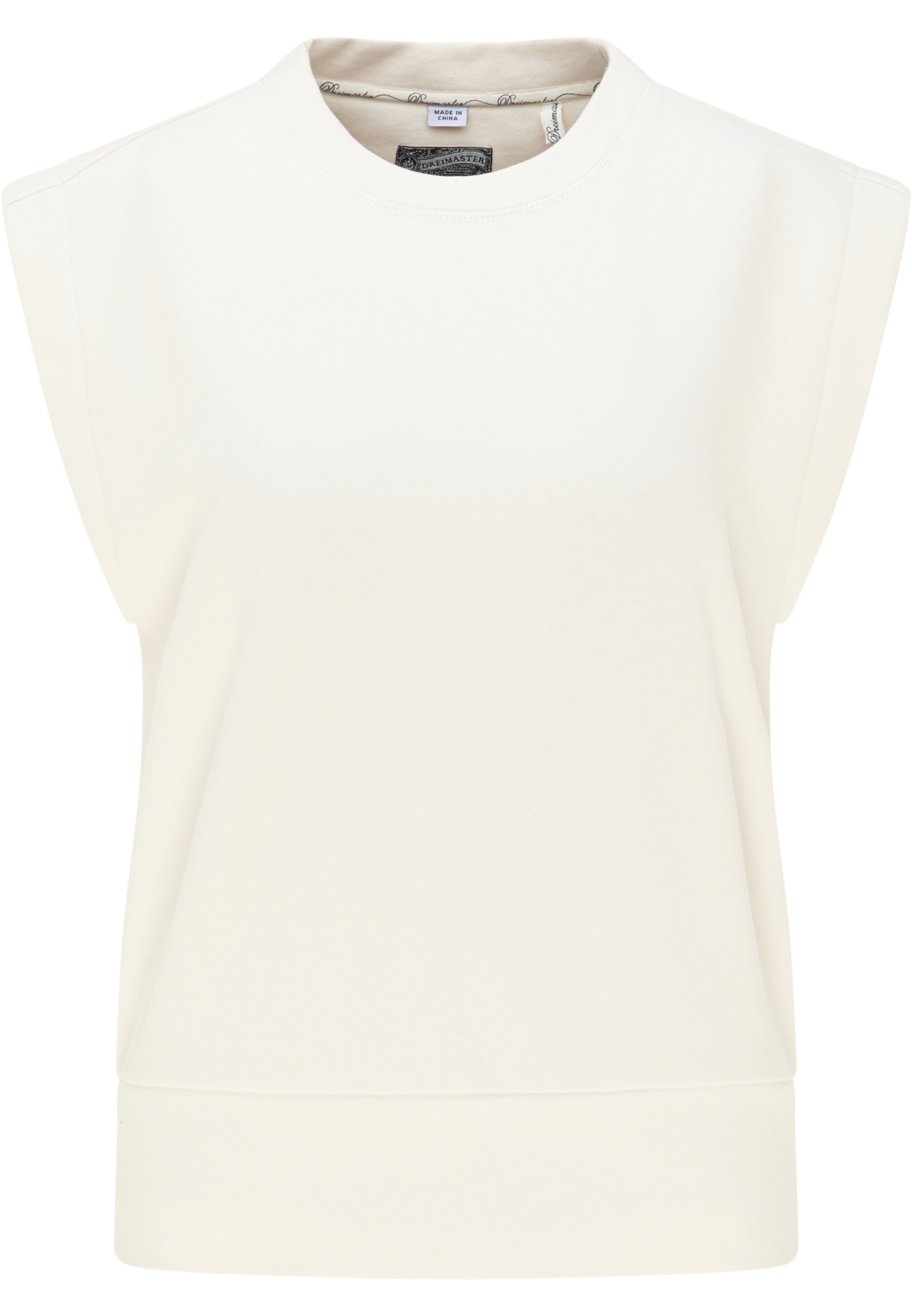 Dreimaster Pullover Damen Creme